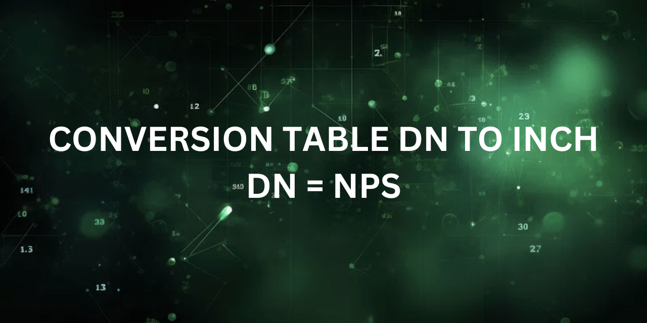 CONVERSION TABLE DN TO INCH DN NPS conversion-table-dn-to-inch-dn-nps