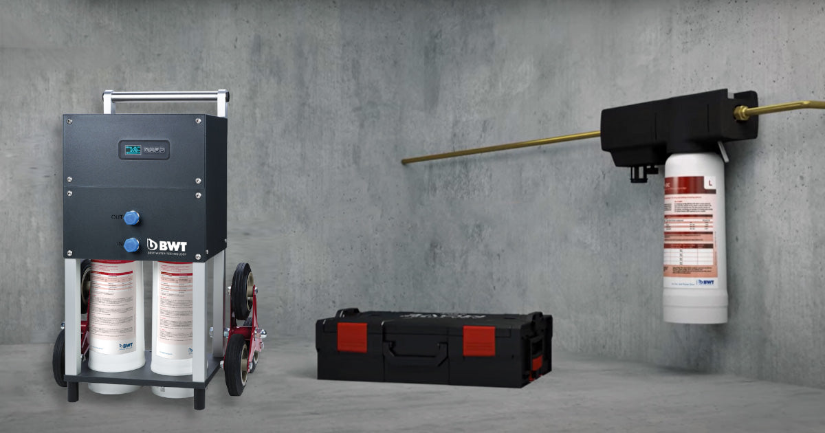 Heating water treatment