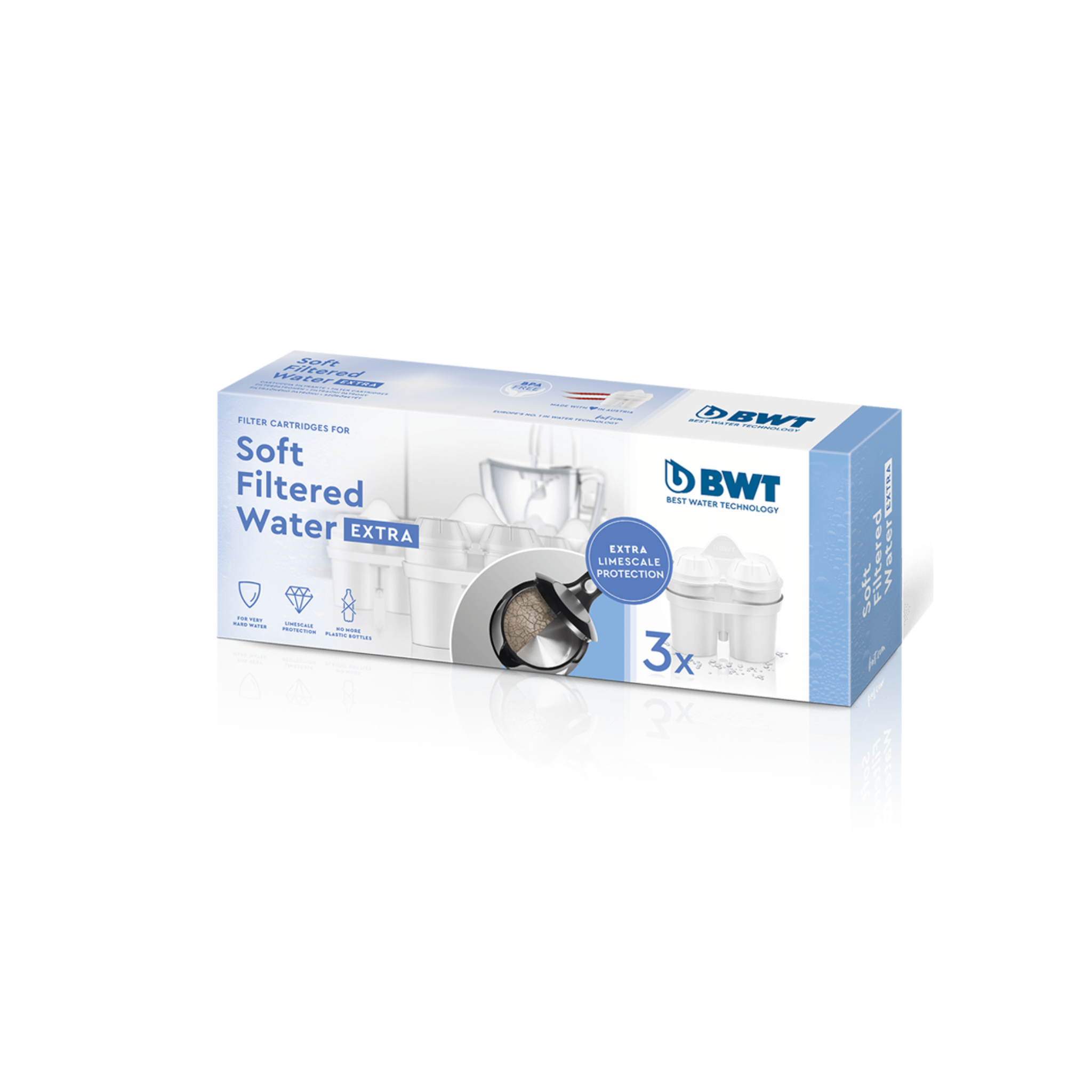 BWT Soft Filtered Water EXTRA 3-pack | 814873