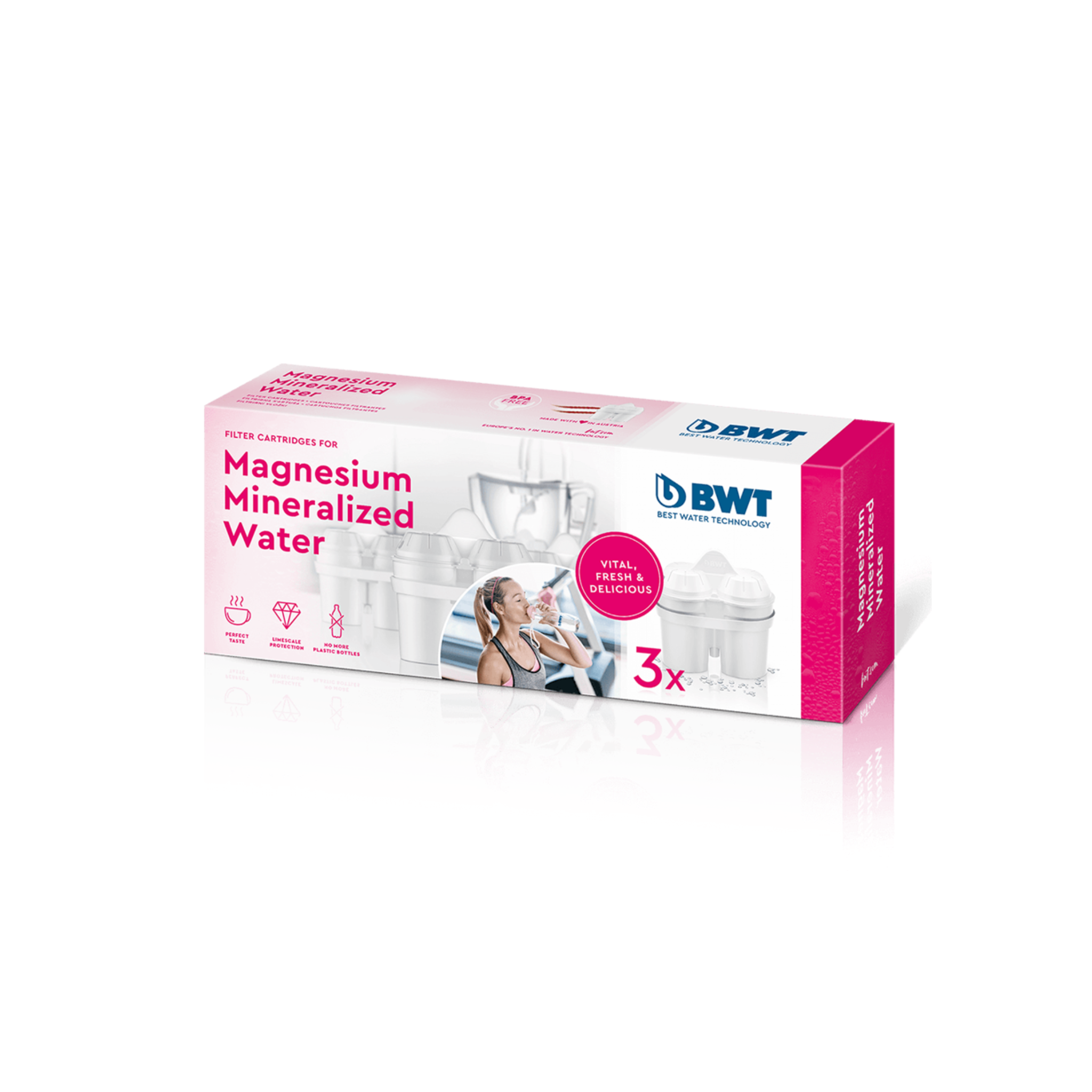 BWT Magnesium Mineralized Water 3 -pack | 814133-A