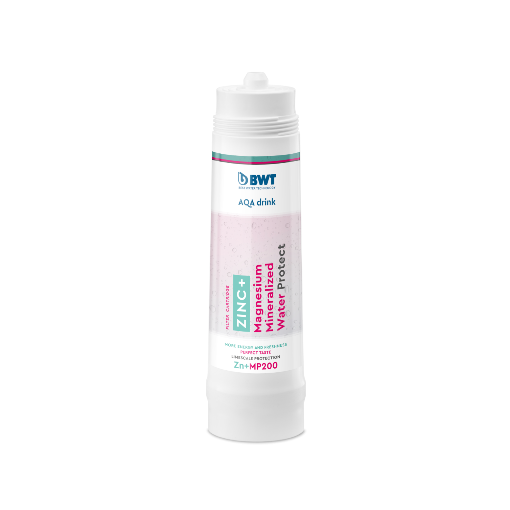 BWT AQA drink ZINC + Magnesium Mineralized Water Protect (Zn+MP) | + Zinc; + Magnesium; - Chlorine; - Limescale