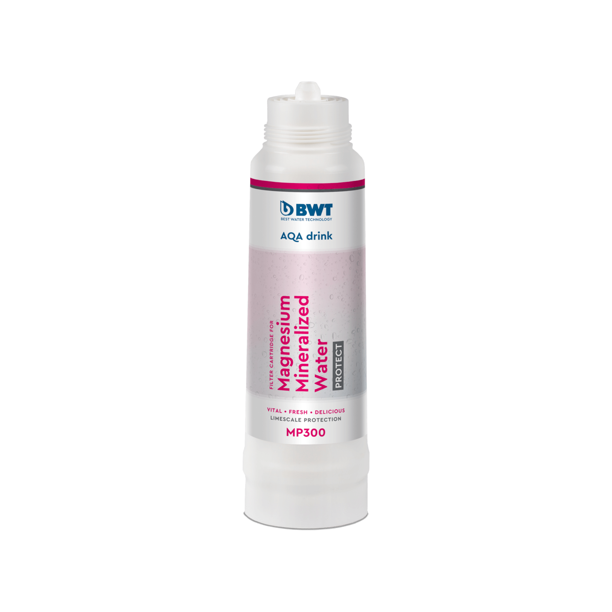 BWT AQA drink Magnesium Mineralized Water Protect (MP) | limescale protection plus mineralizes your water with valuable magnesium