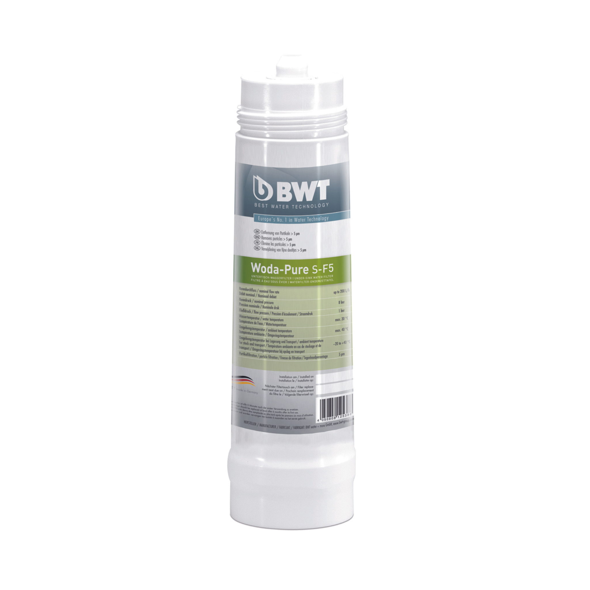 WODA-PURE S-F1 and S-F5 | Anti-Particles