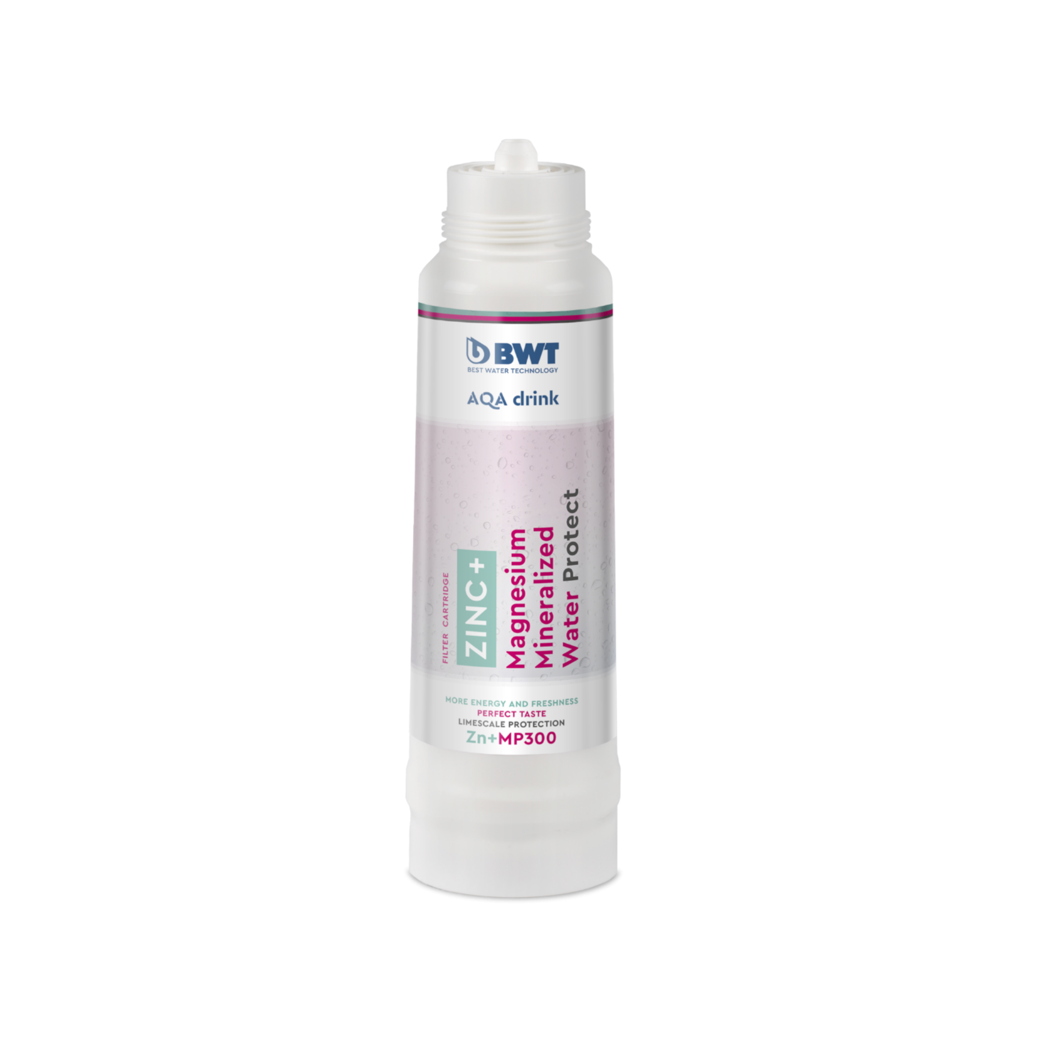 BWT AQA drink ZINC + Magnesium Mineralized Water Protect (Zn+MP) | + Zinc; + Magnesium; - Chlorine; - Limescale