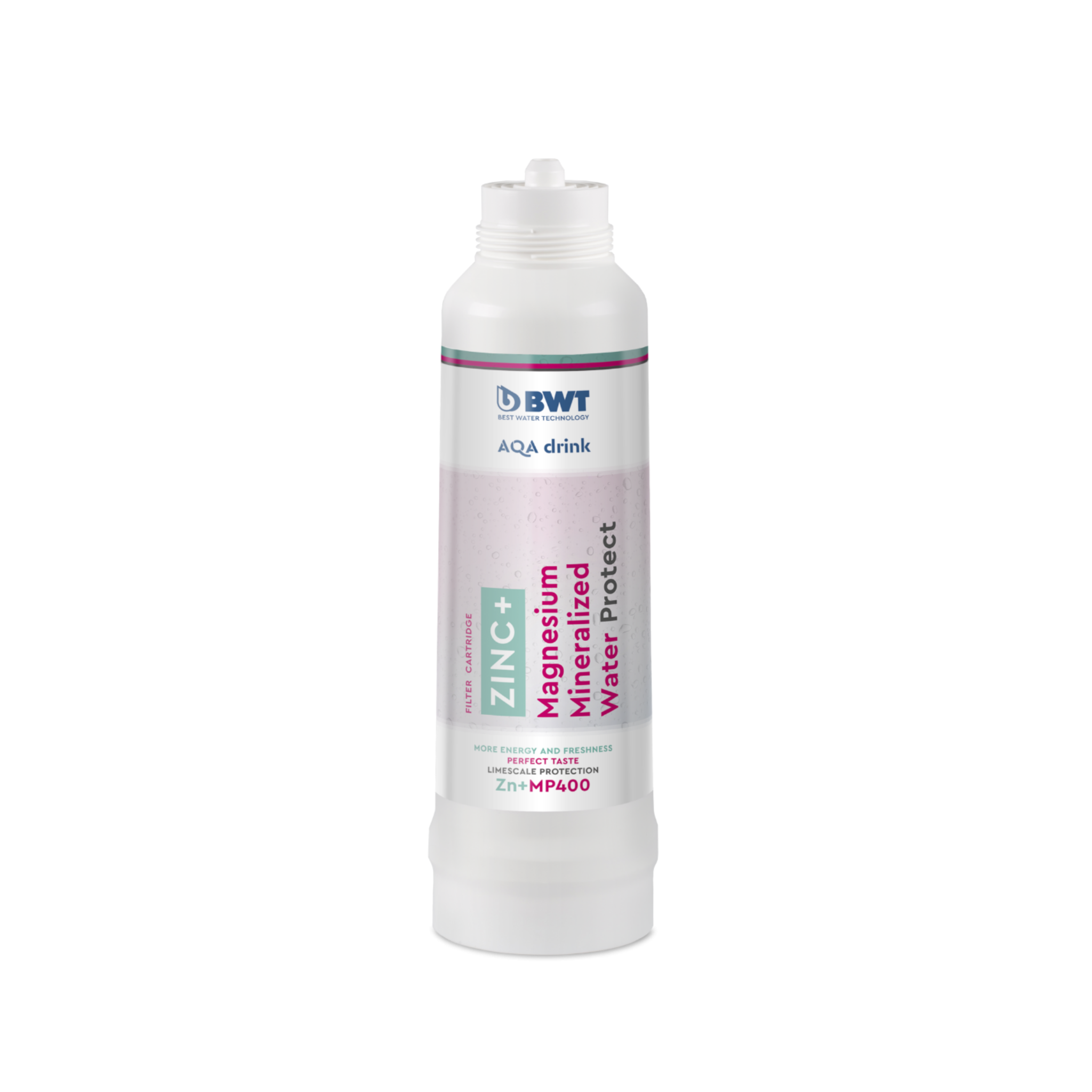 BWT AQA drink ZINC + Magnesium Mineralized Water Protect (Zn+MP) | + Zinc; + Magnesium; - Chlorine; - Limescale