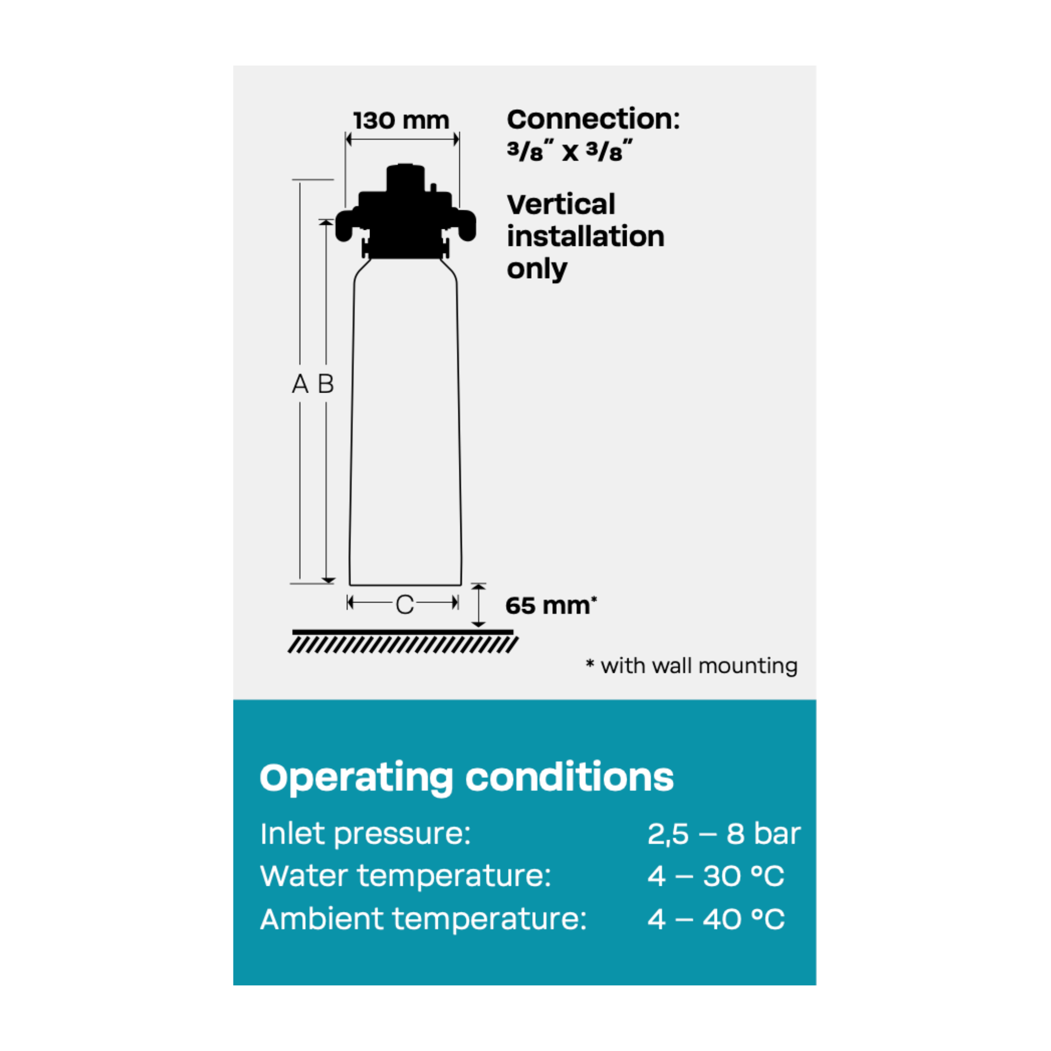 WM26010007 Bestcare S filtra kartridzs FS22B00A00 | 812334 | 12000L / 6 menesi