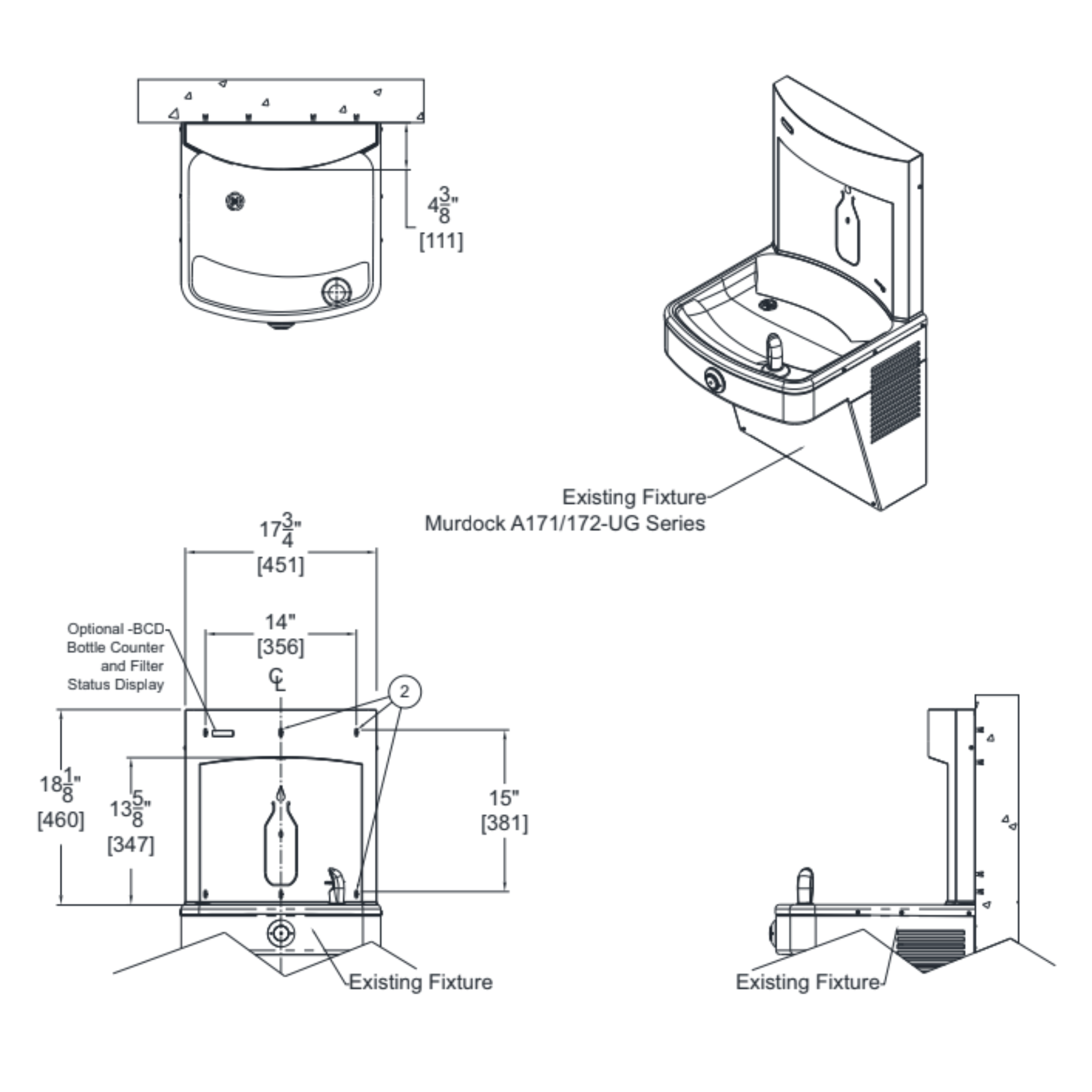 A171-BF11S | 142.300.600 | Drinking water station (All-Stainless Steel)