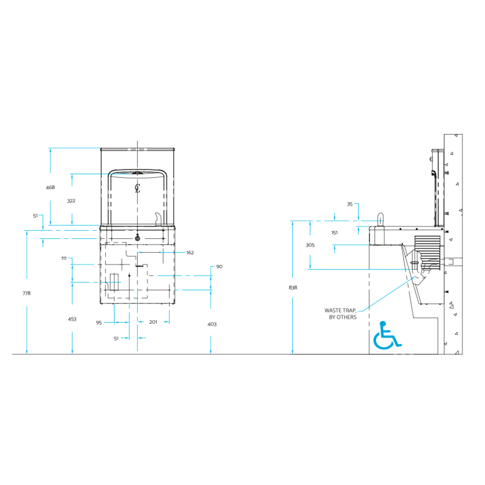 A171-BF11 | 142.300.304 | Drinking water station