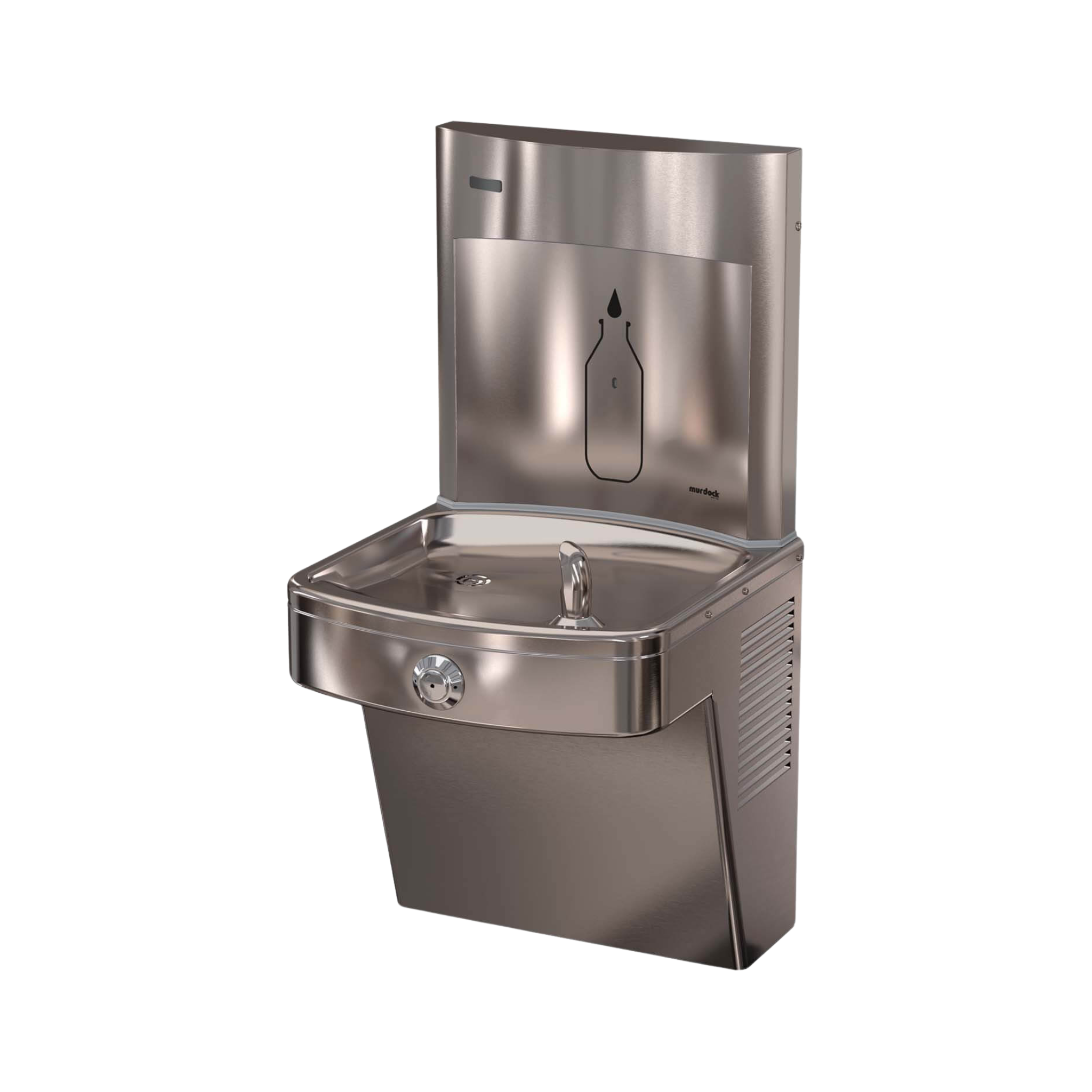 A171-BF12S-BCD | 142.300.602 | Drinking water station with sensor and bottle counter (All-Stainless Steel)