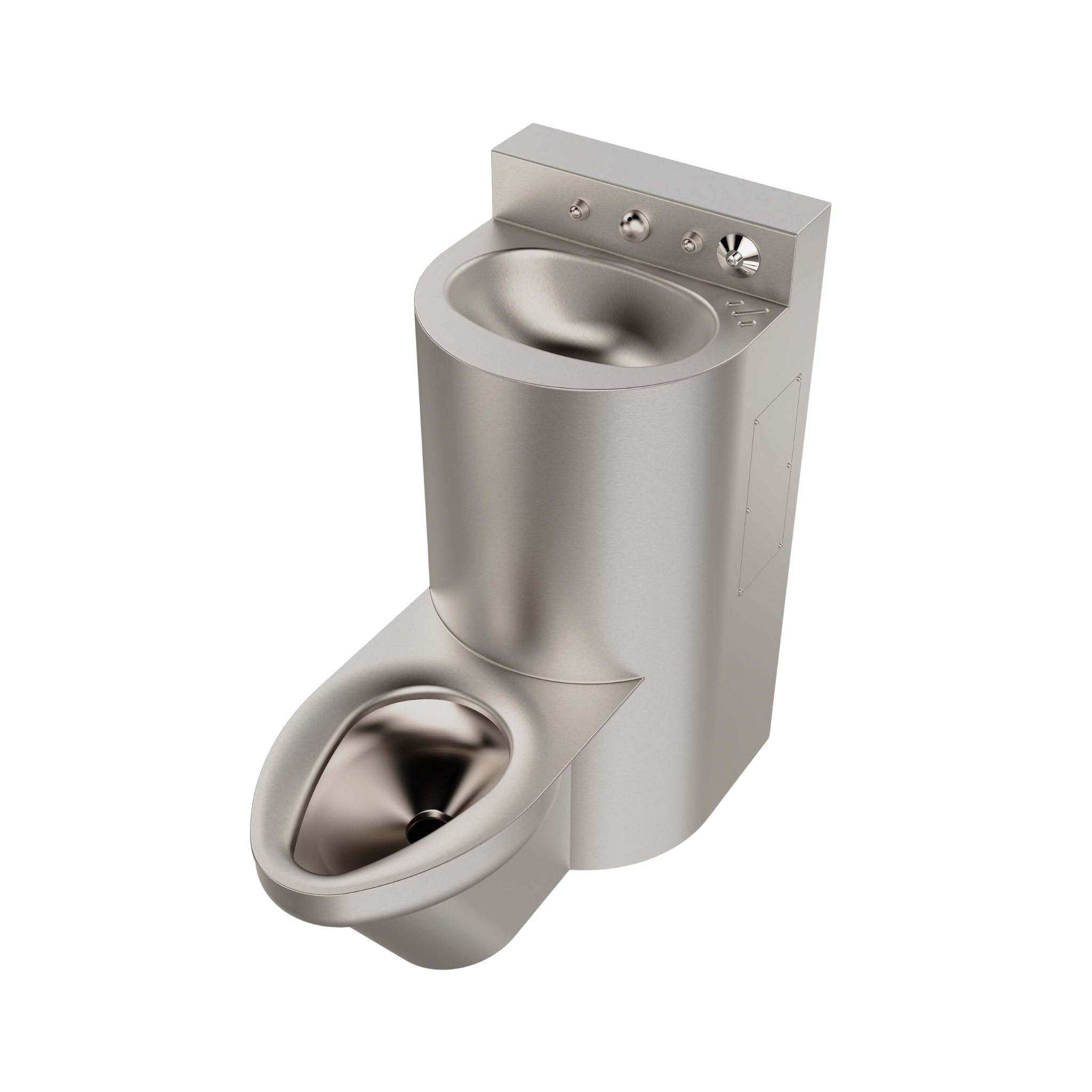 Model LR1418FA | Secur-Care® Ligature-Resistant, Front Access 18 Inch Comby with Lavatory Oval Shaped Bowl | 163.700.007