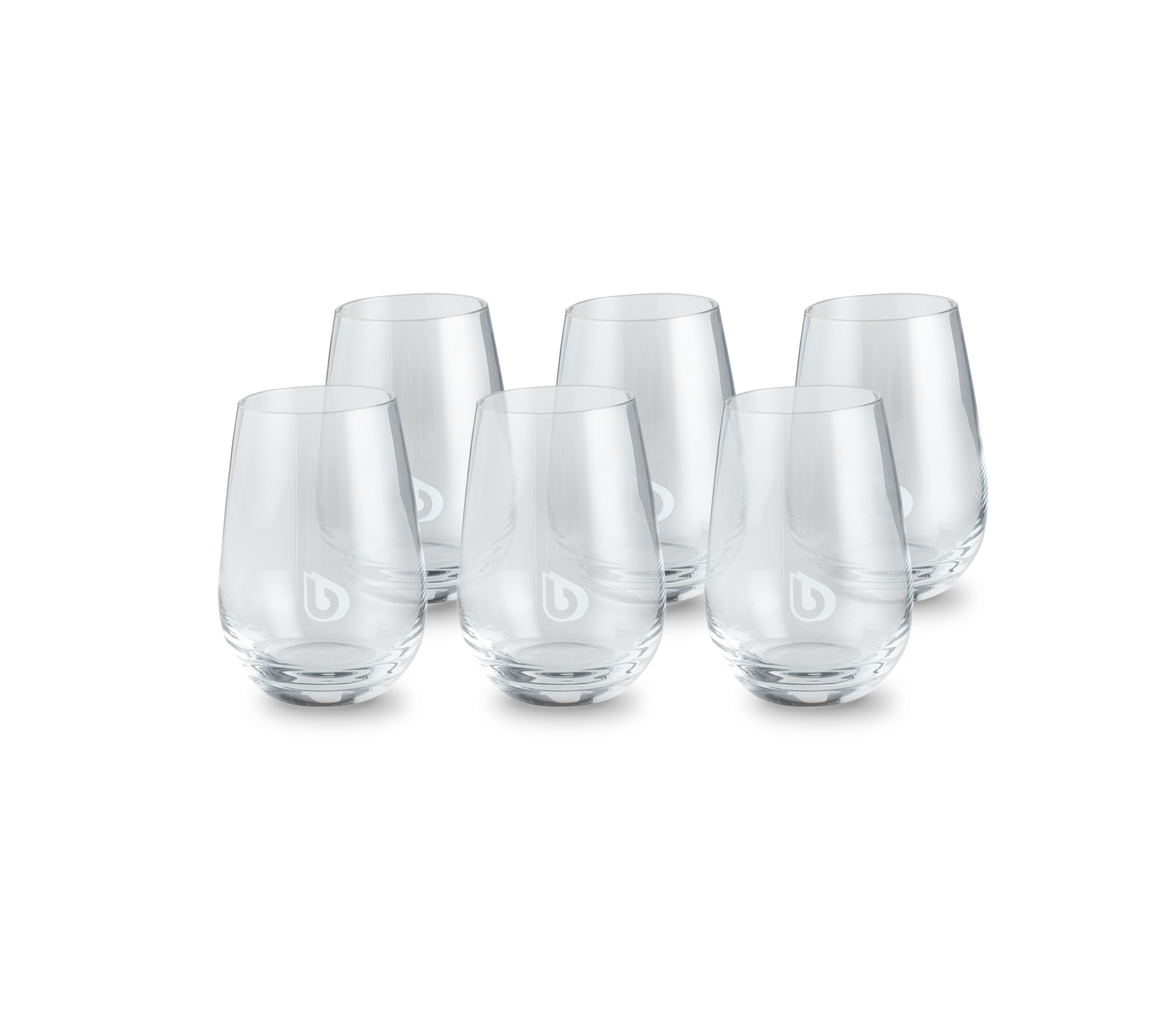 BWT Drinking Glass (Set of 6 Glasses)