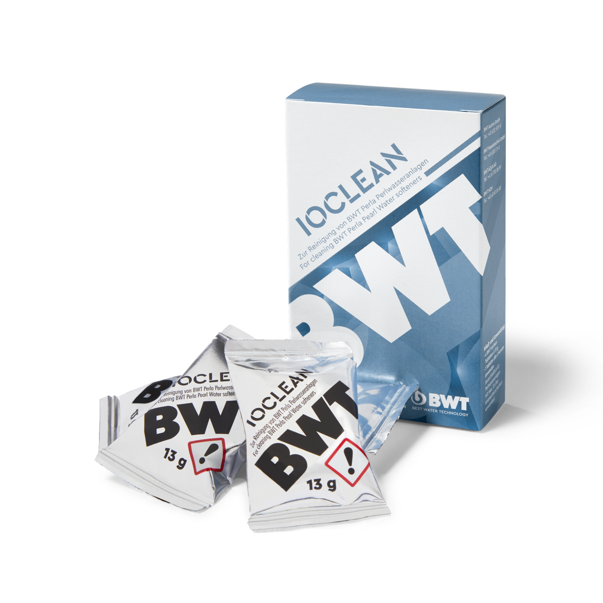 BWT IOCLEAN 18188
4 pcs. Cleaning tablets for 6-month operator maintenance