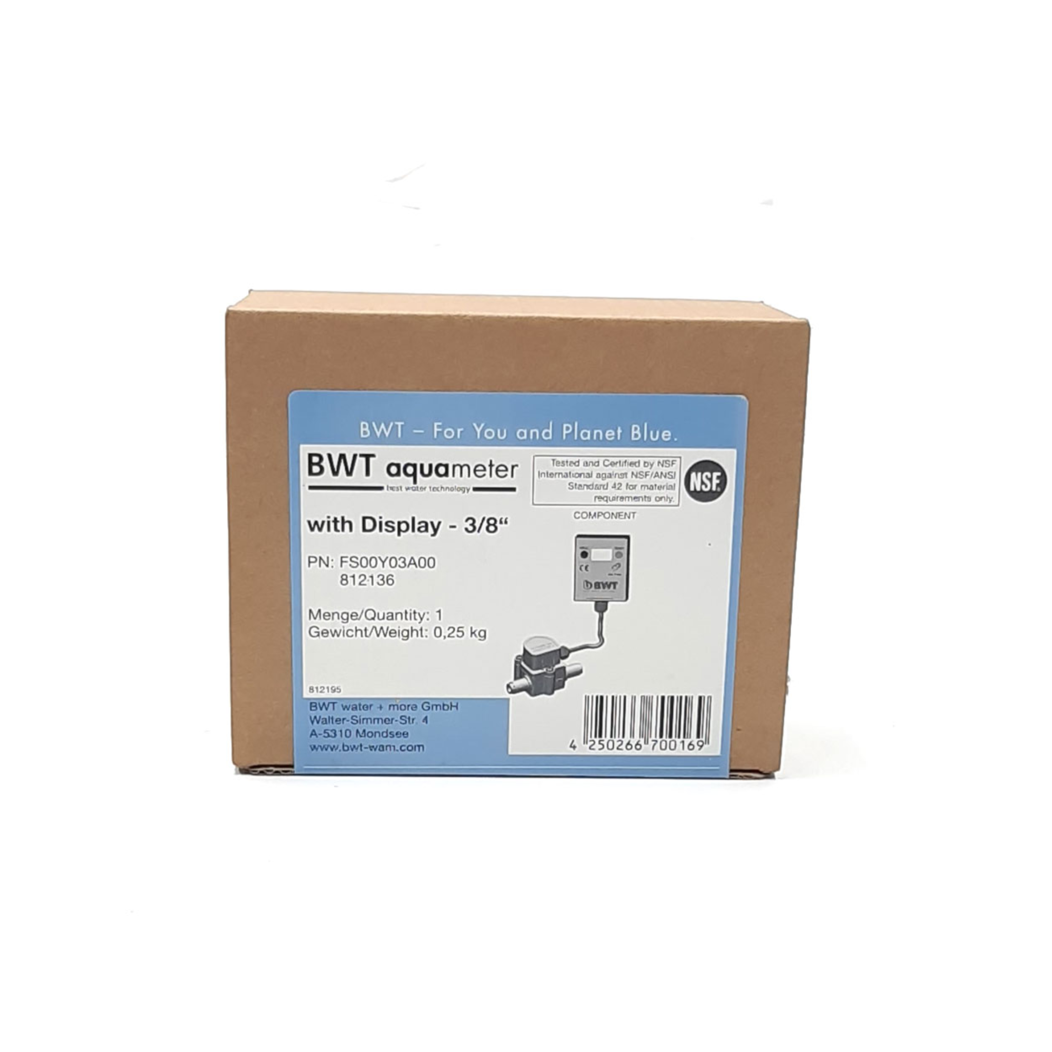 BWT Aquameter with LCD display | FS00Y03A00 | for professional use