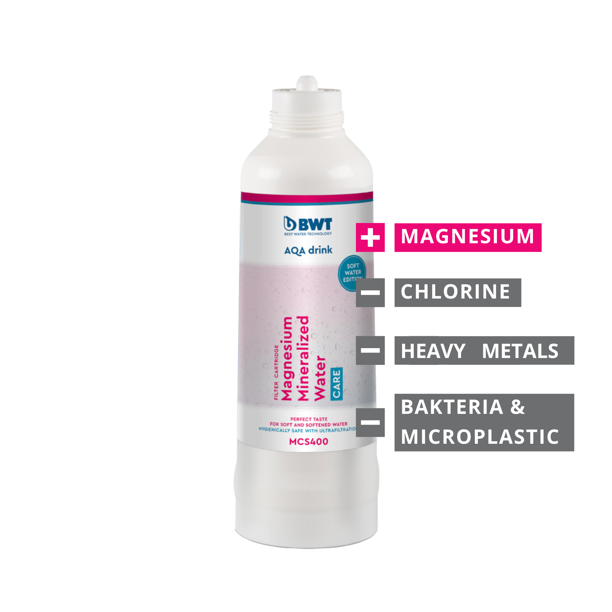 BWT AQA drink Care Cartridge MCS400 | 125258689 | 5 000 L