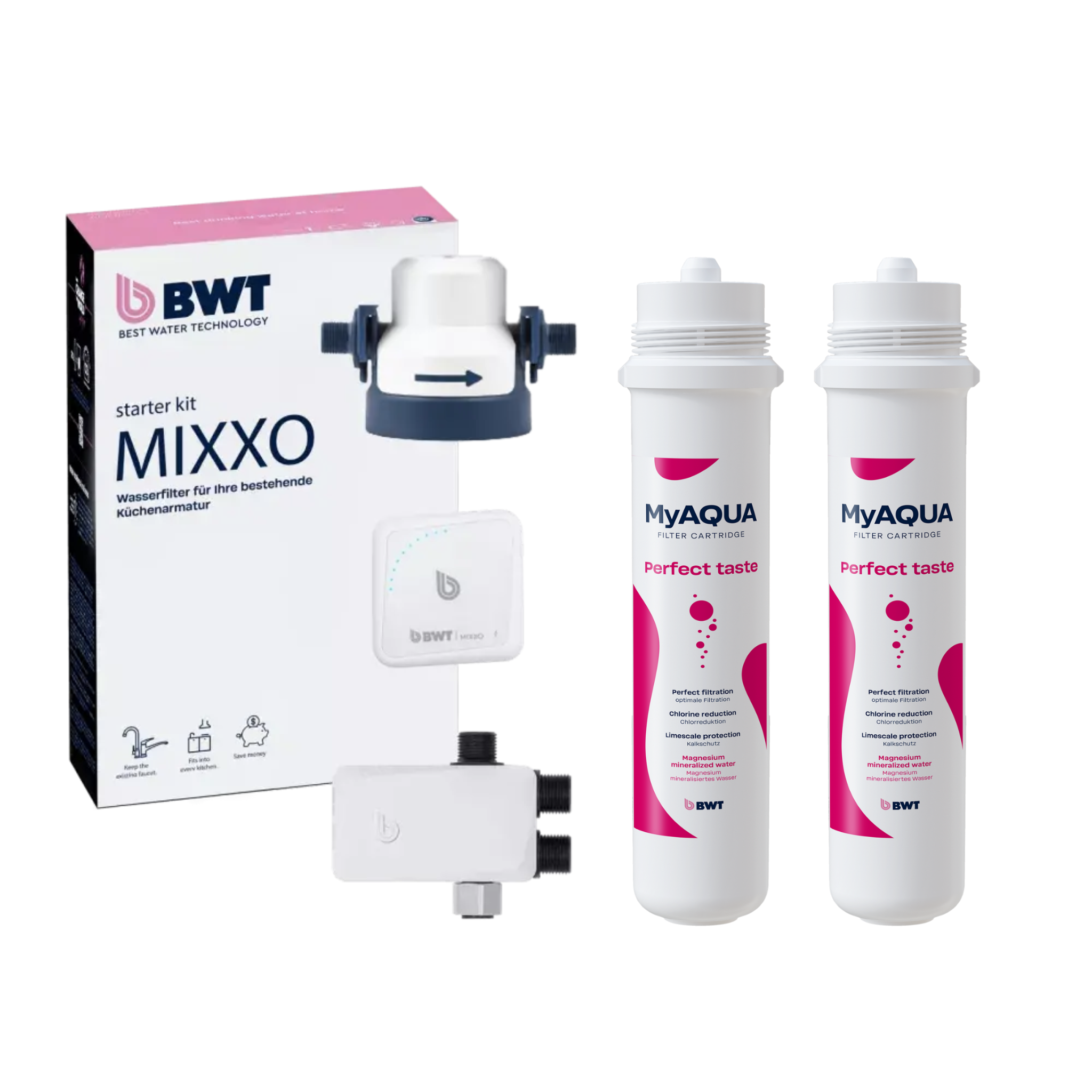 BWT MIXXO starter kit - MyAQUA Perfect Taste