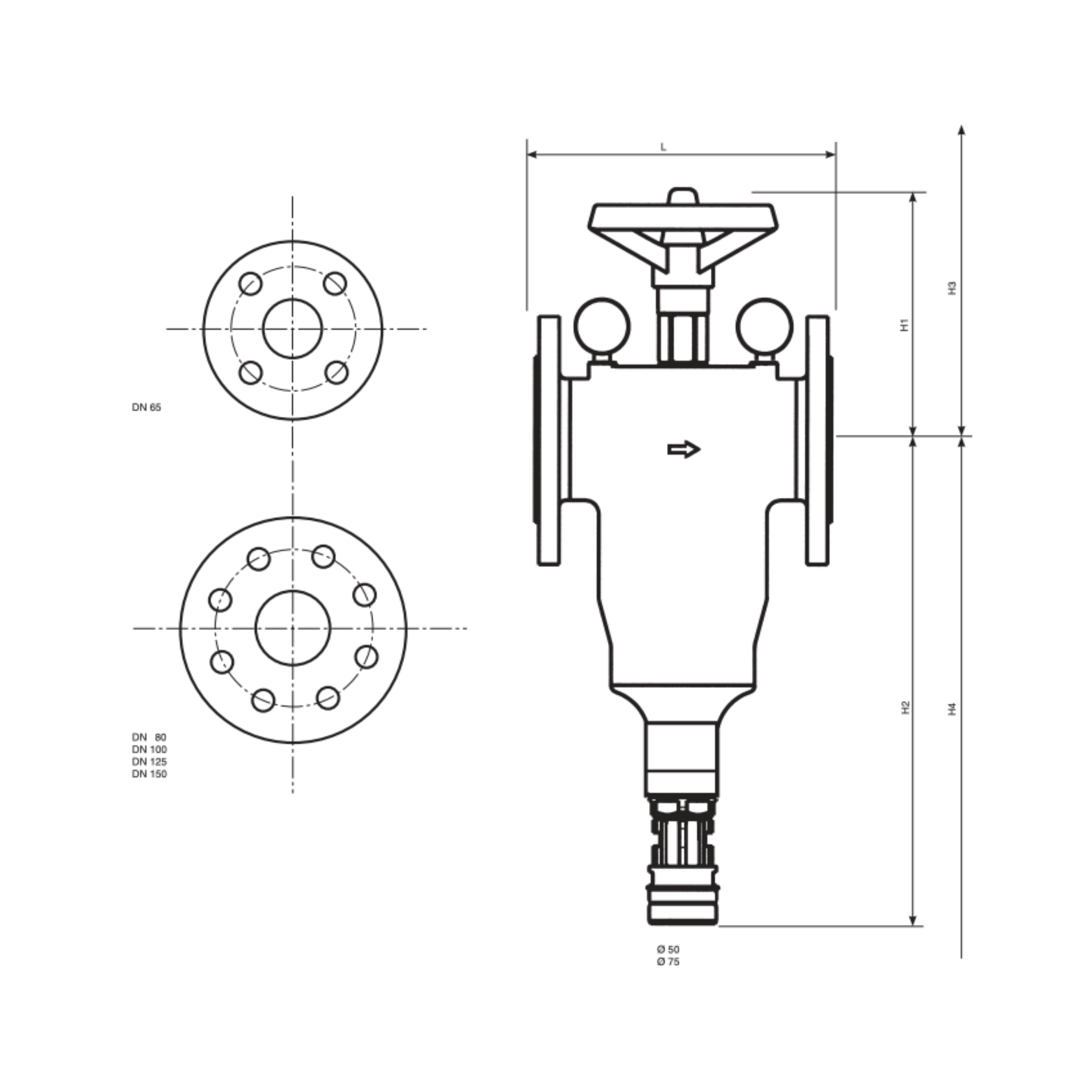 BWT Multipur M Backwash filter | DN 65 - DN 150