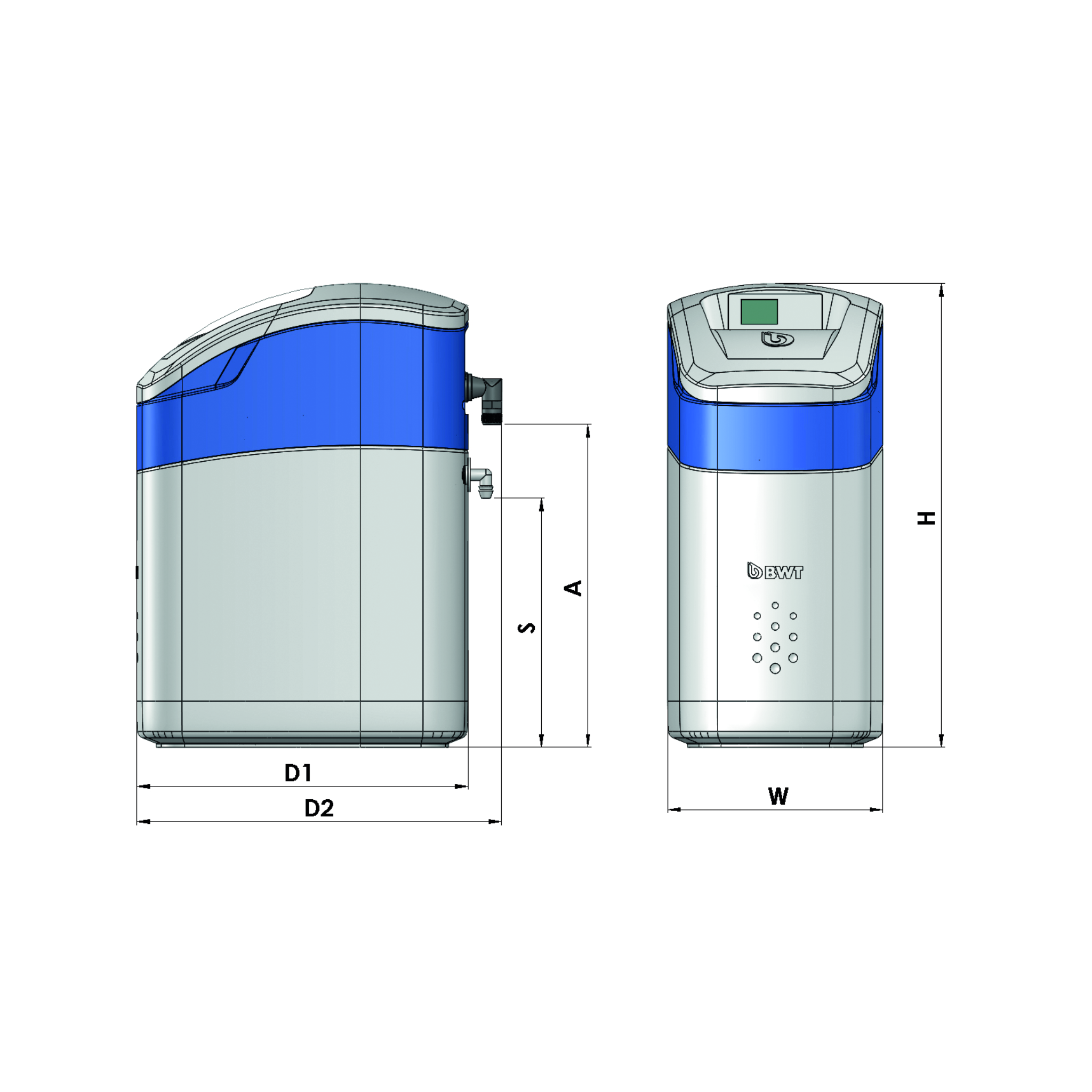 BWT Perla silk Bio | Domestic water softener S, M, XL