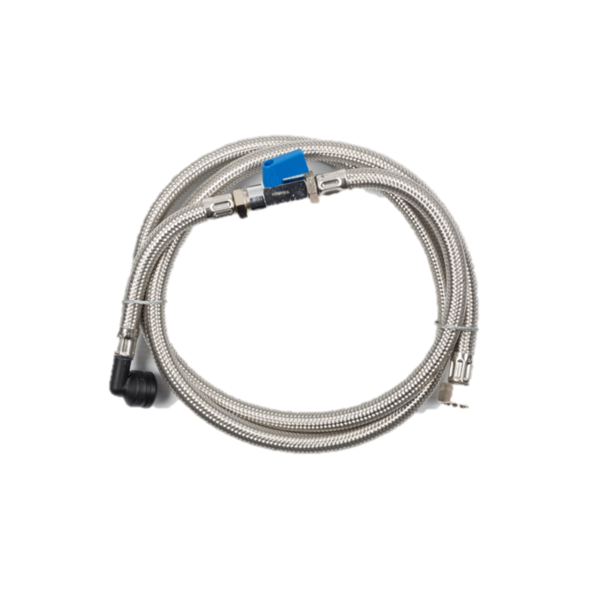 BWT besthead FLEX Connection hose DN 8, 1.5 m, with ball valve, FLEX Insert 90° elbow made from GFP, cap nut FM 3/8“ | FS00Z35A00