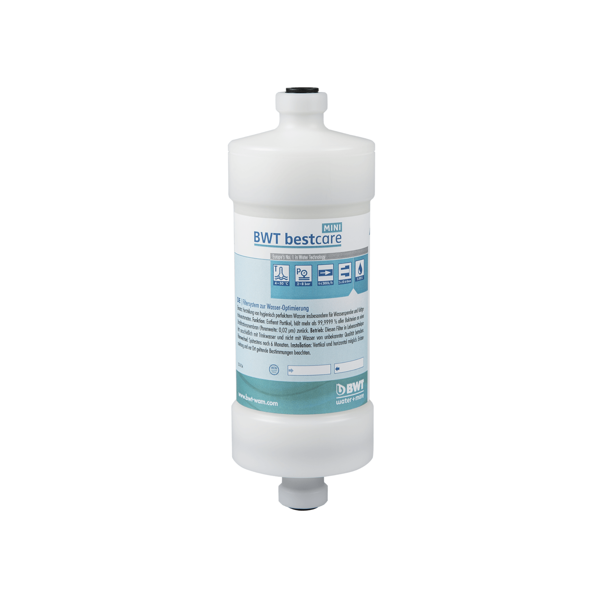 BWT Bestcare MINI | FS10B00A00 | 6 000 L / 6 months | Germ protection