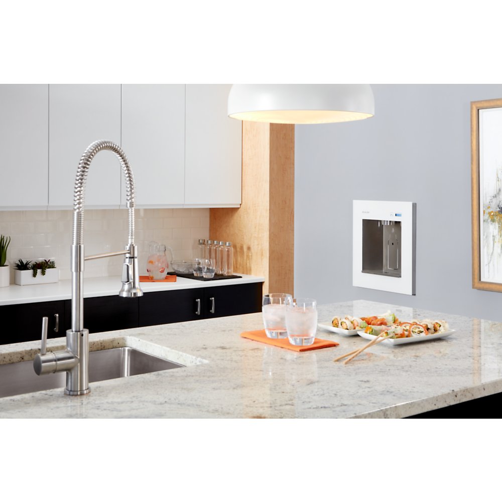 LBWD2C00WHC | Elkay ezH2O Liv® Pro In-wall Commercial Filtered Water Dispenser Non-refrig 220-240V Aspen White