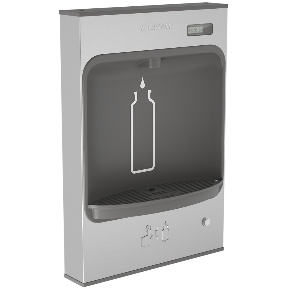 EMASMB | Elkay ezH2O® Mechanical Bottle Filling Station Surface Mount Battery Powered Non-Filtered Non-Refrigerated Stainless