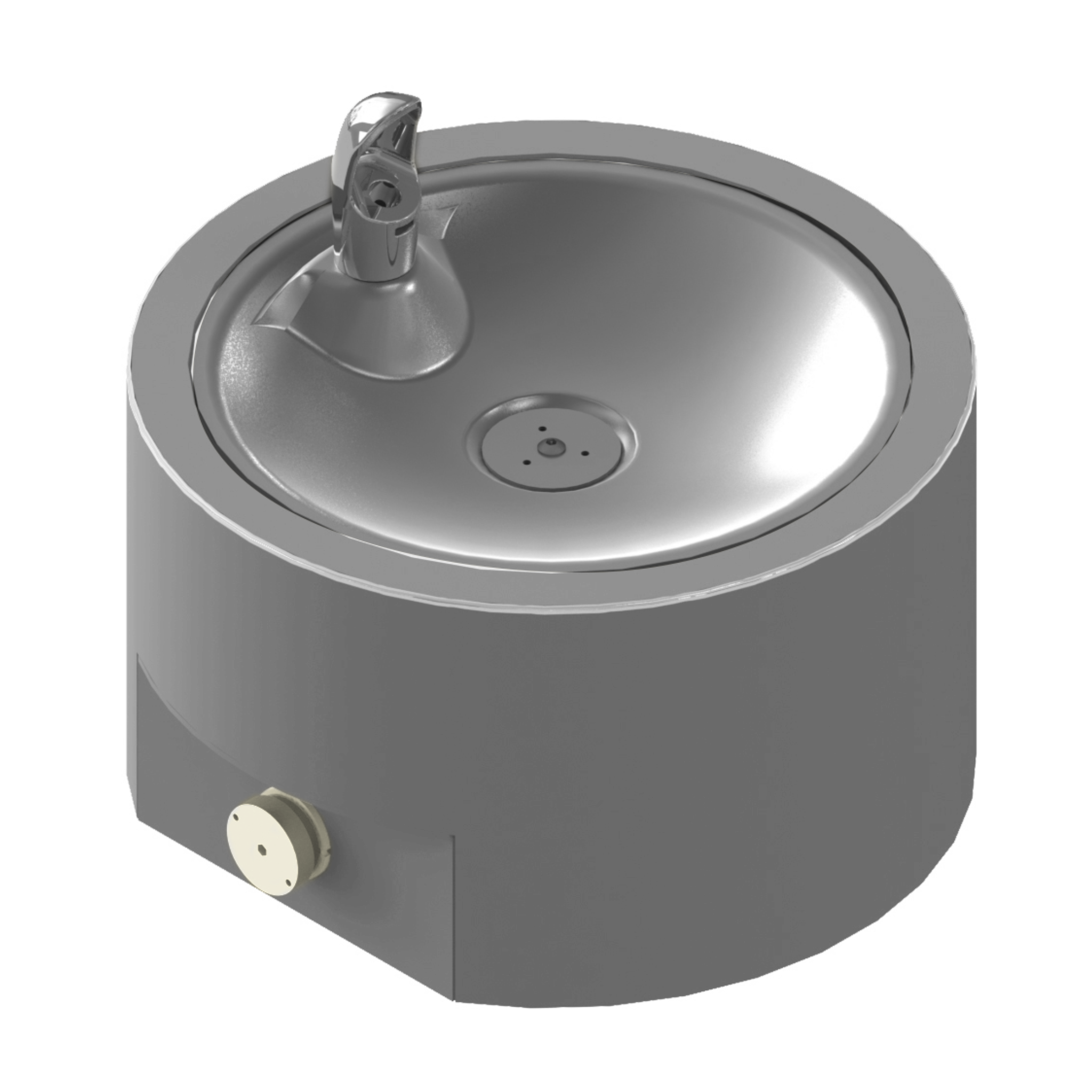 Murdock GRT-PF-RFS | 142.500.400 | Round Stainless Steel Pet Fountain