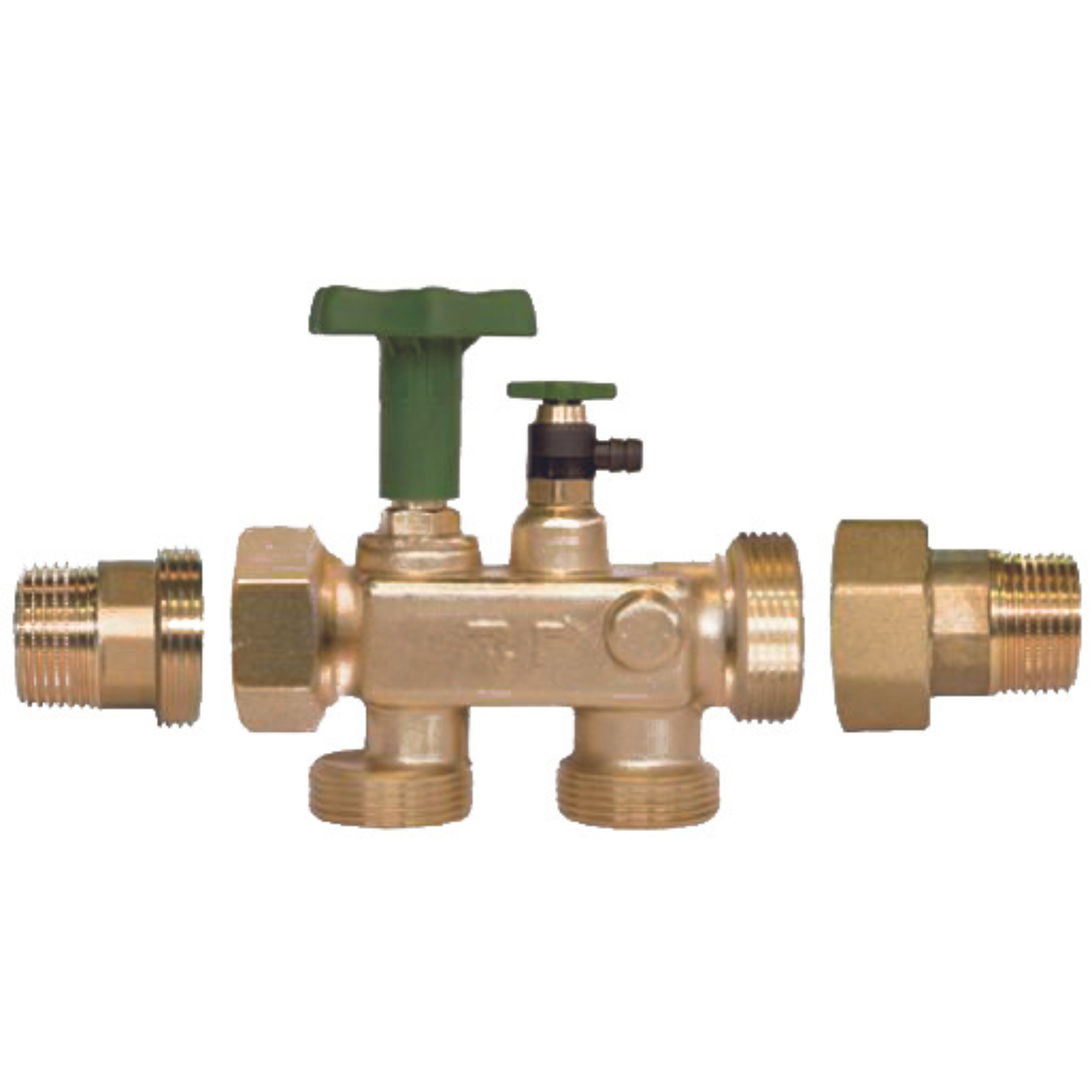 Multiblock X | with bypass, backflow preventer, bleed valve
