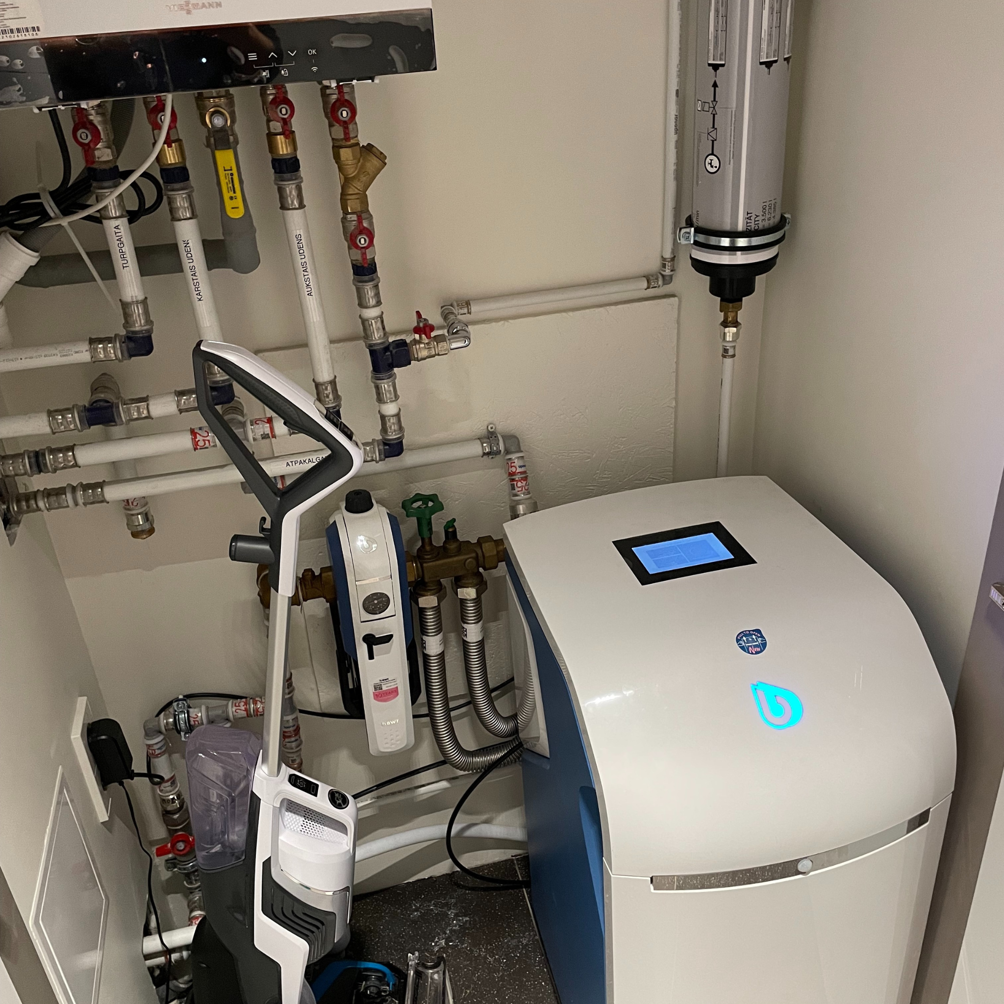 Multiblock X | with bypass, backflow preventer, bleed valve