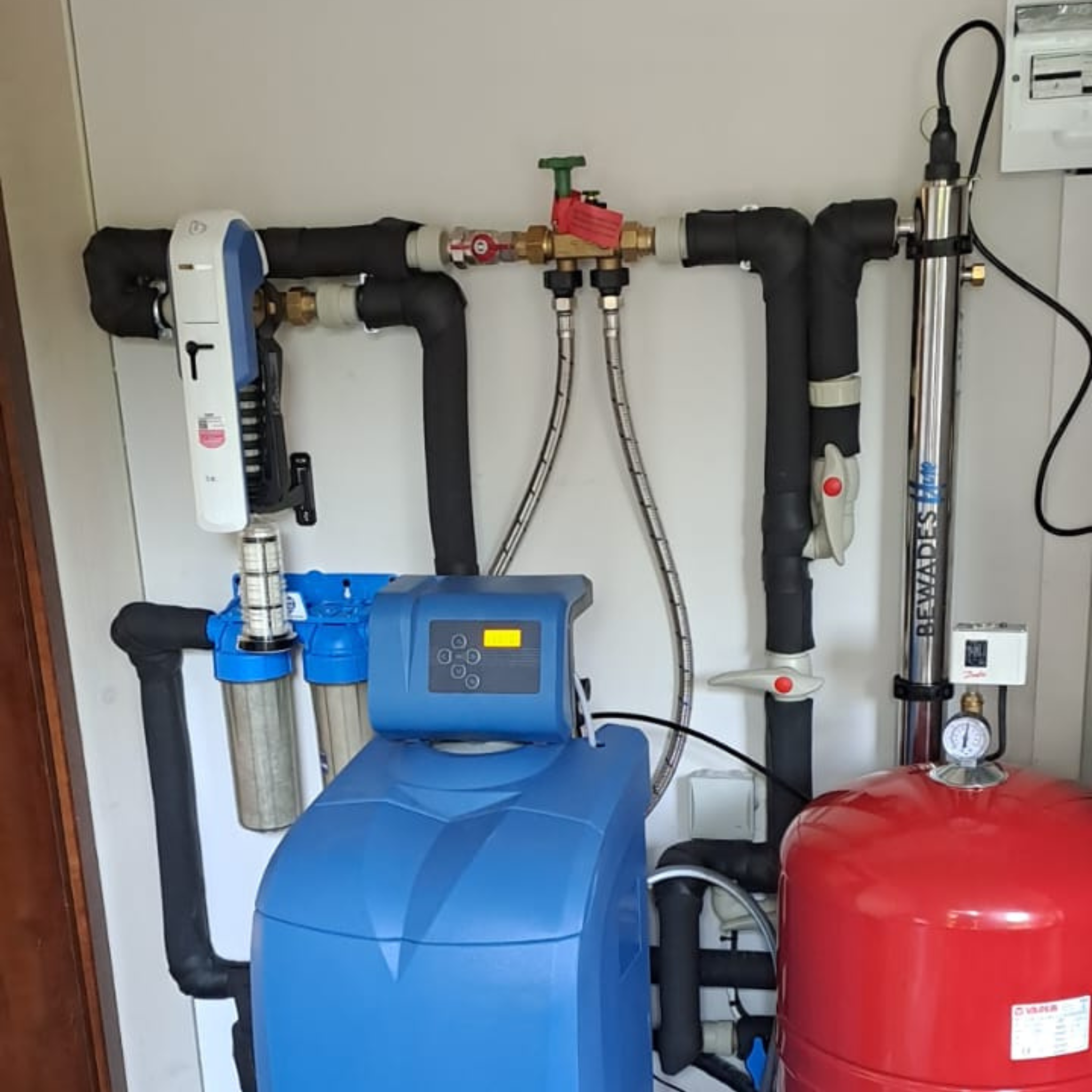 Multiblock X | with bypass, backflow preventer, bleed valve