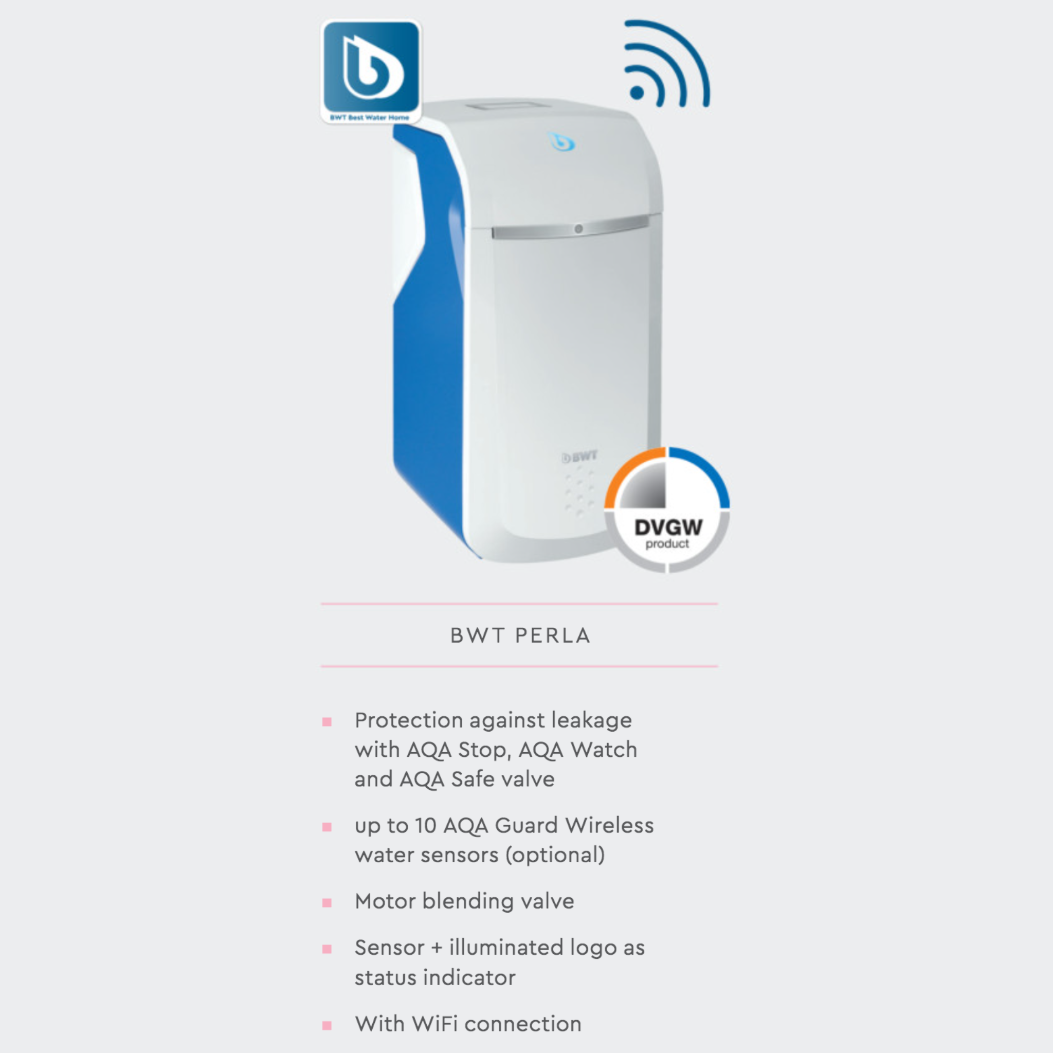 BWT Perla | 11424 | softened water 24/7