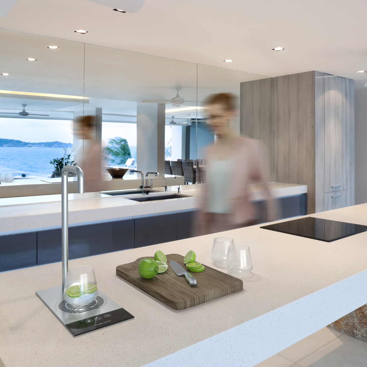 T2 Digital Tap - Multi-Setting Countertop Tap - Eco-Friendly