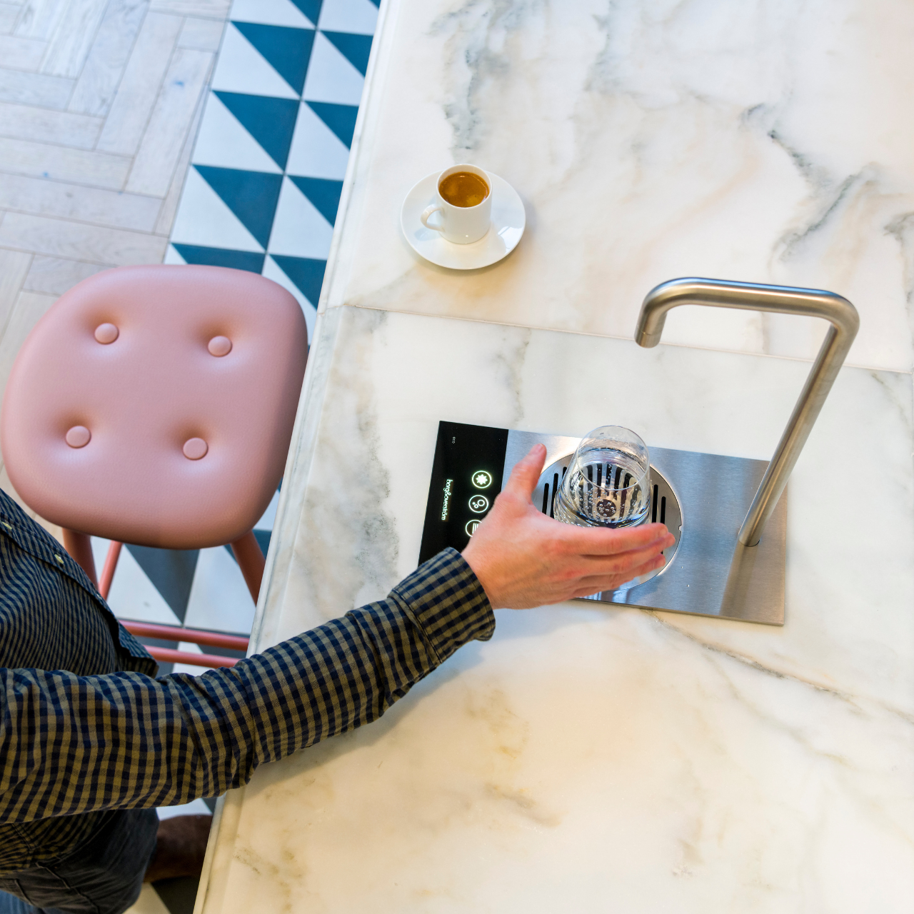 T2 Digital Tap - Multi-Setting Countertop Tap - Eco-Friendly