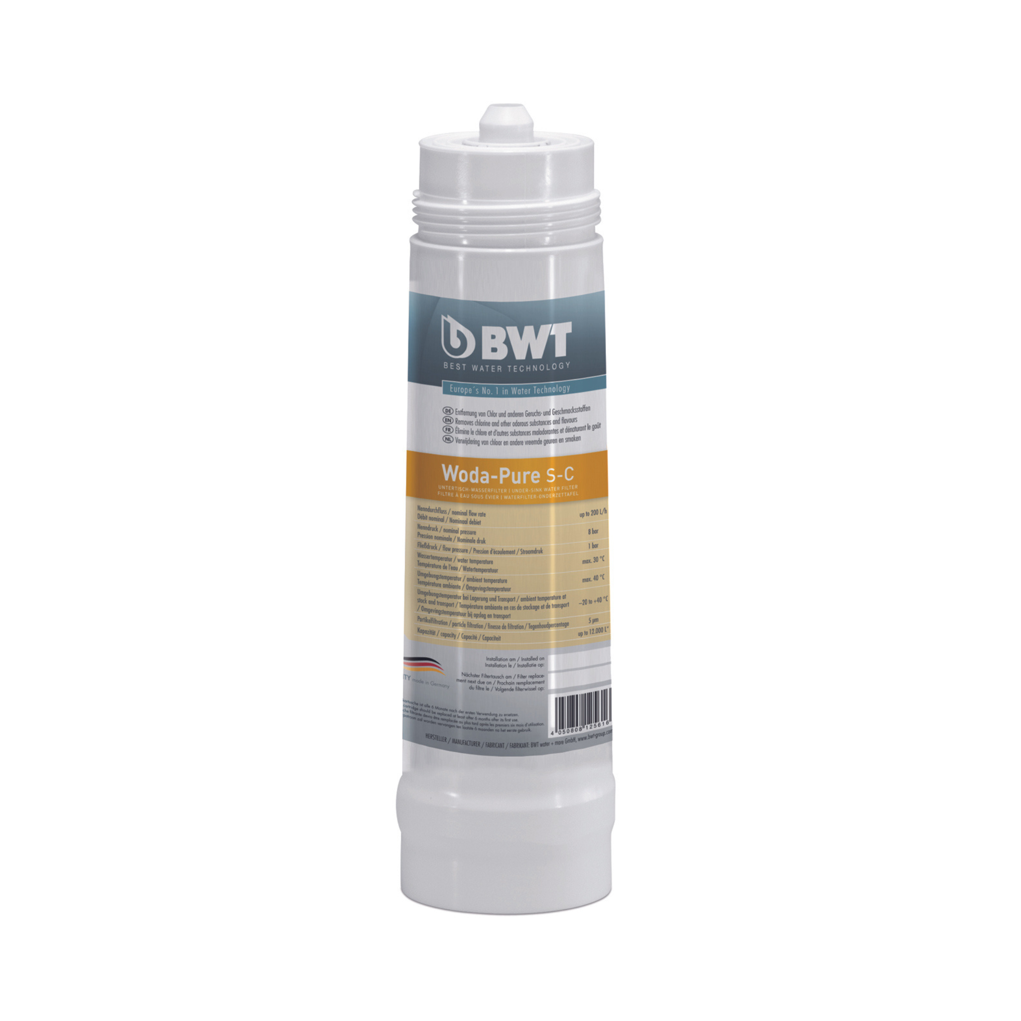 WODA-PURE S-C and V-C | 12 000 L - 40 000 L |  Anti-Chlorine