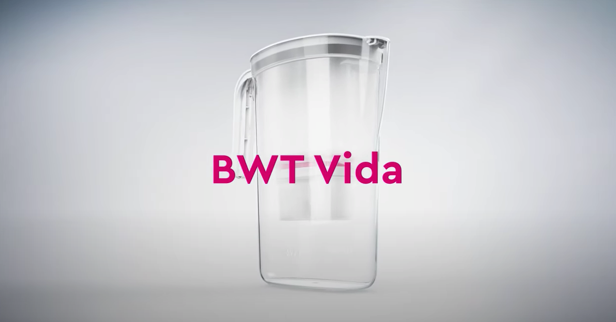 BWT Water Filter Jug Vida - Overview of all Features; Dzeramā ūdens filtri un filtra krūzes