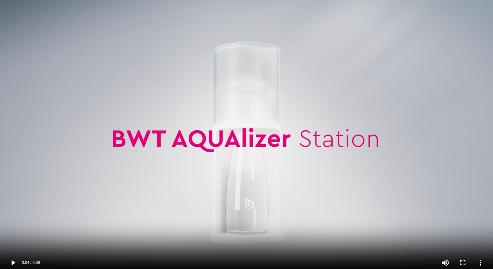 BWT AQUAlizer Station incl. 1 ZINC + 1 Magnesium Mineralised cartridge incl. 2 glass carafes | 125305476; Dzeramā ūdens filtra stacija