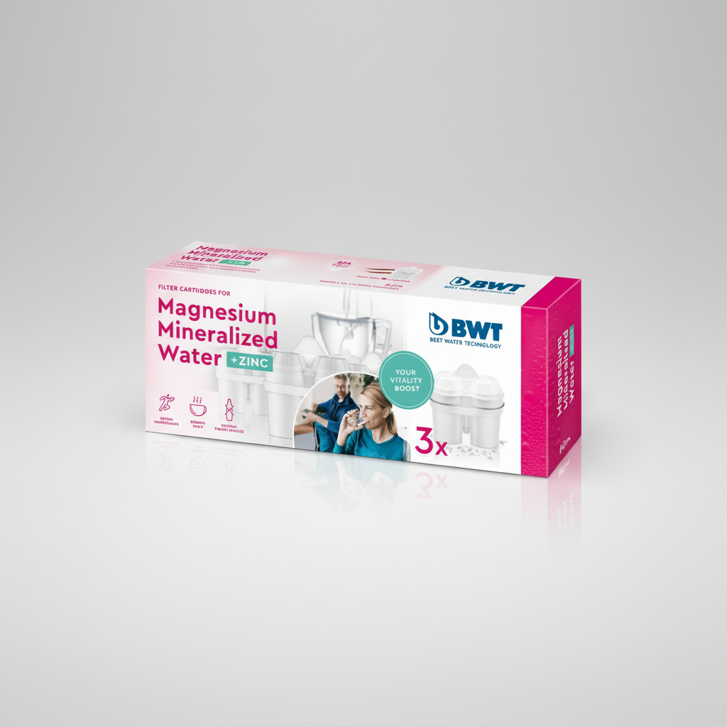 BWT ZINC + Magnesium Mineralized Water 3-pack | 125258617
