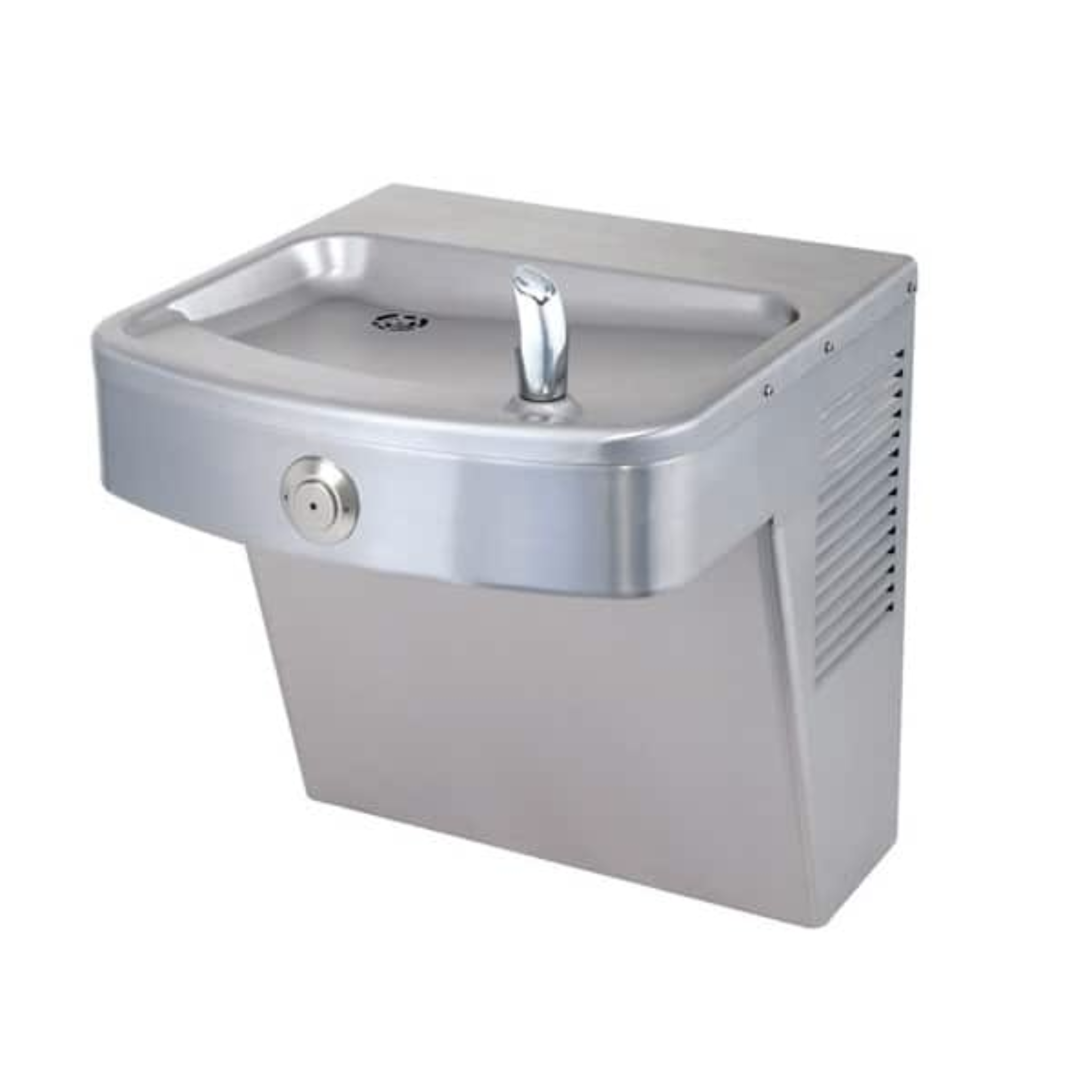 A171400S-UG-VR-IPL | 142.300.300 | Drinking fountain (indoor), pushbutton activated, VR bubbler, steel finish