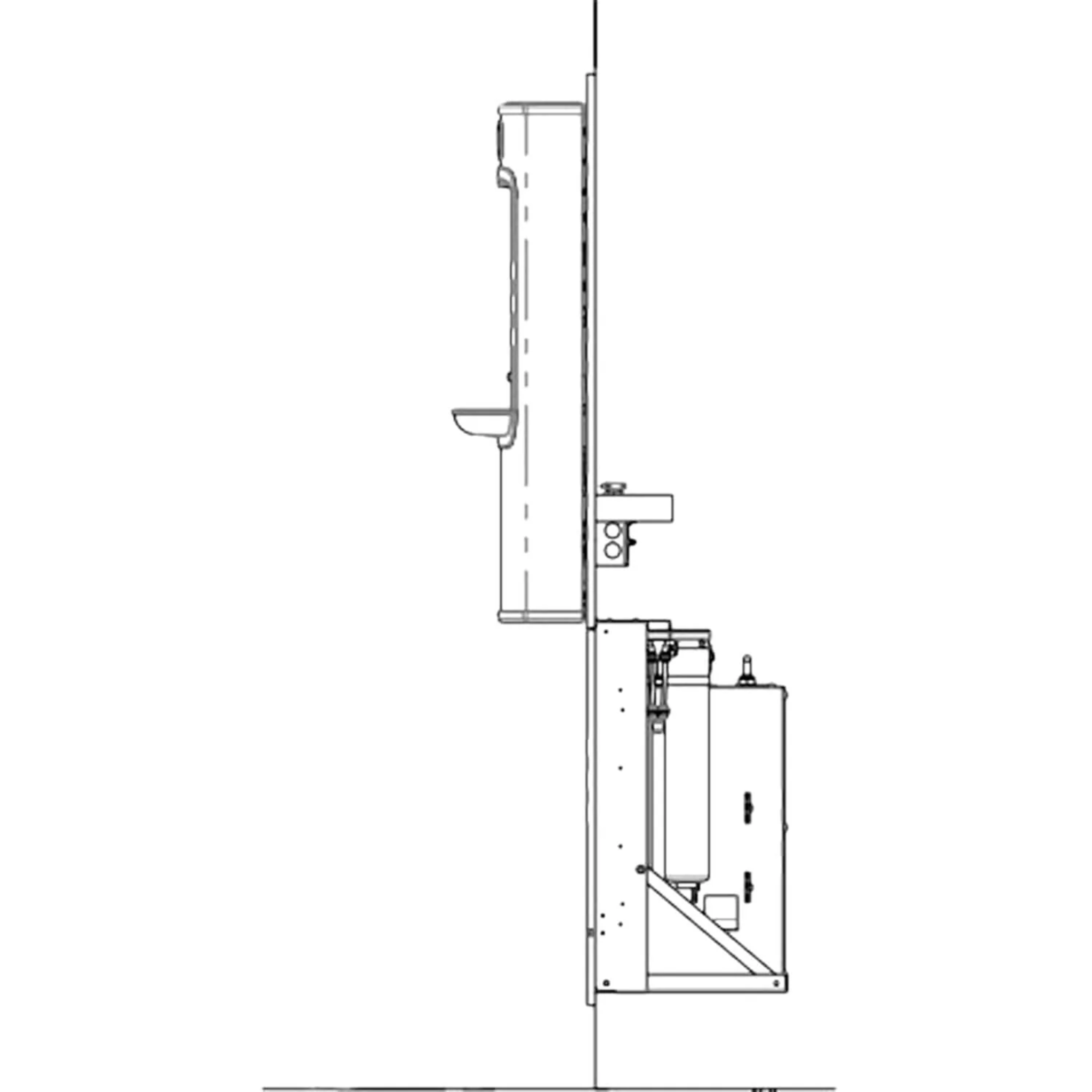 BF158 | 142.300.211 | Wall-Mounted Bottle Filling Station + WATER COOLER