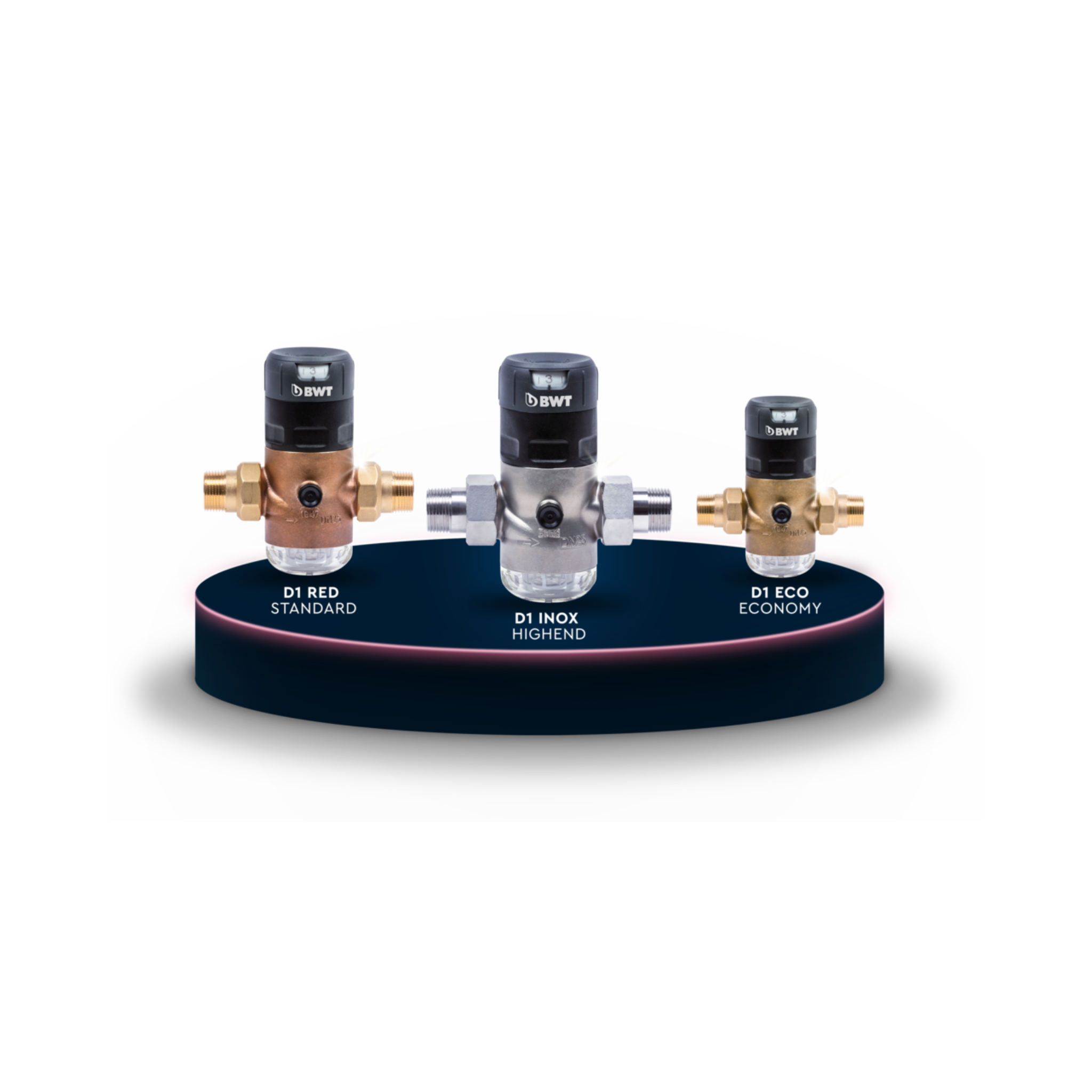 BWT D1 Pressure Reducer | Red