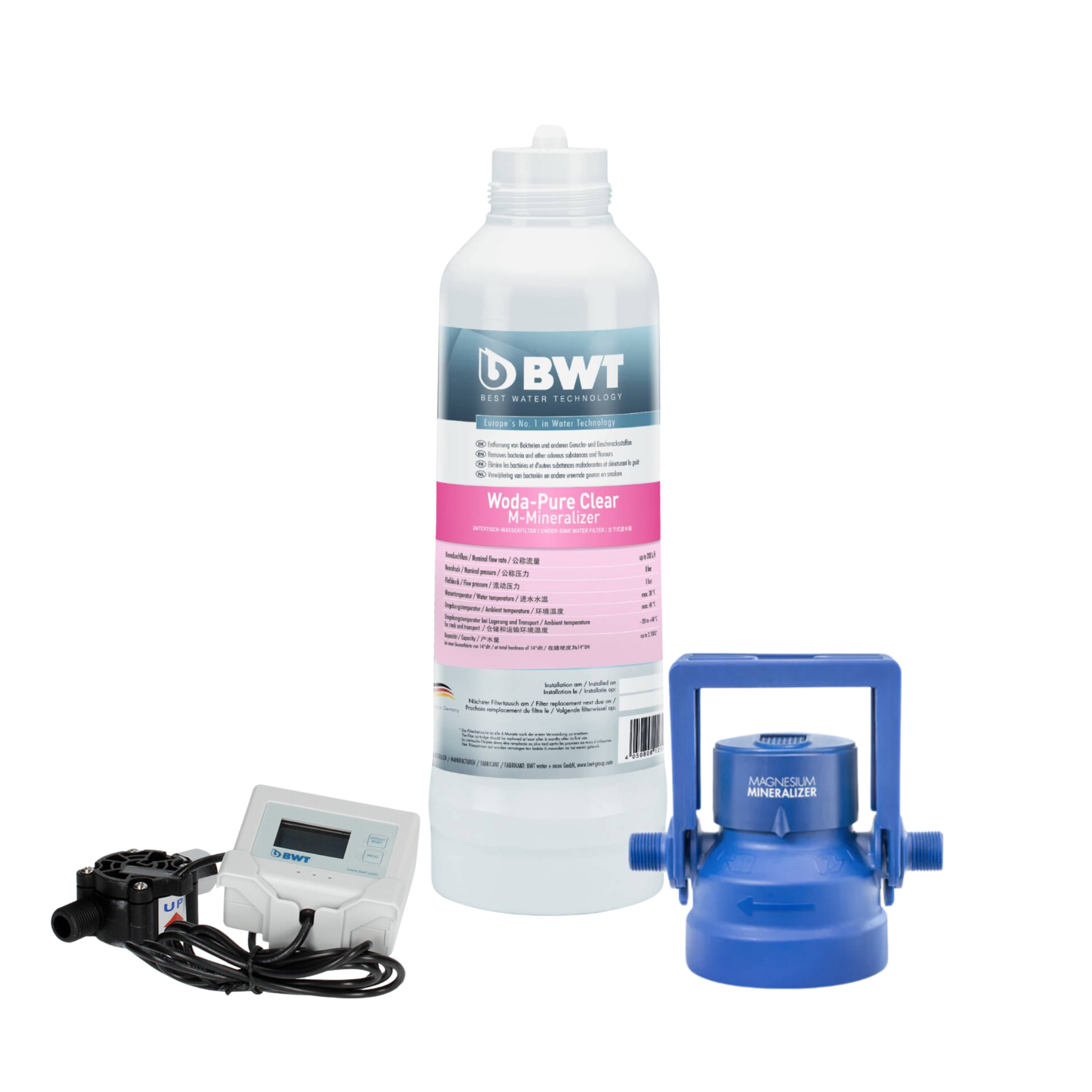 BWT Woda-Pure Clear Mineralizer filter starter set
