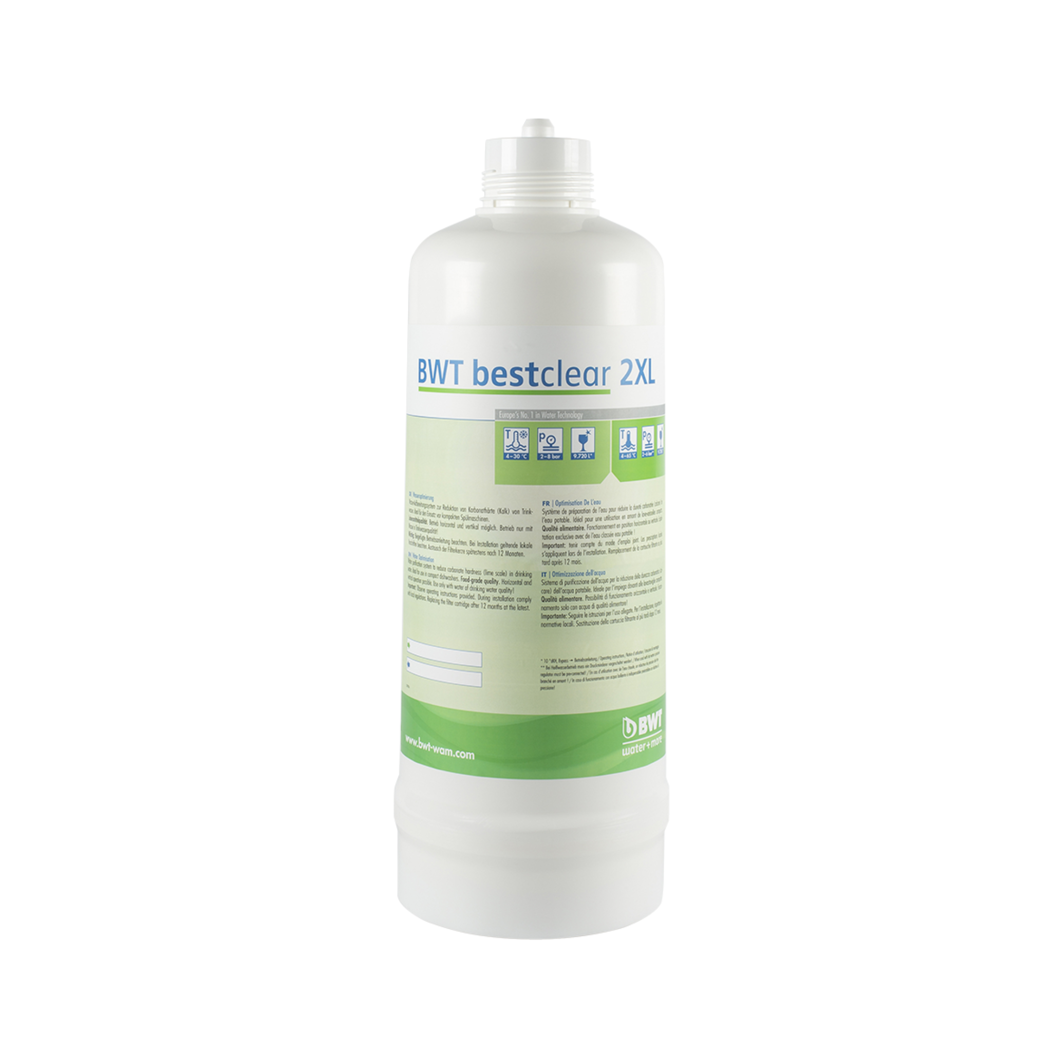 BWT Bestclear | FS30U00A00 | 9 000 L / 10 °dKH | Protection against limescale