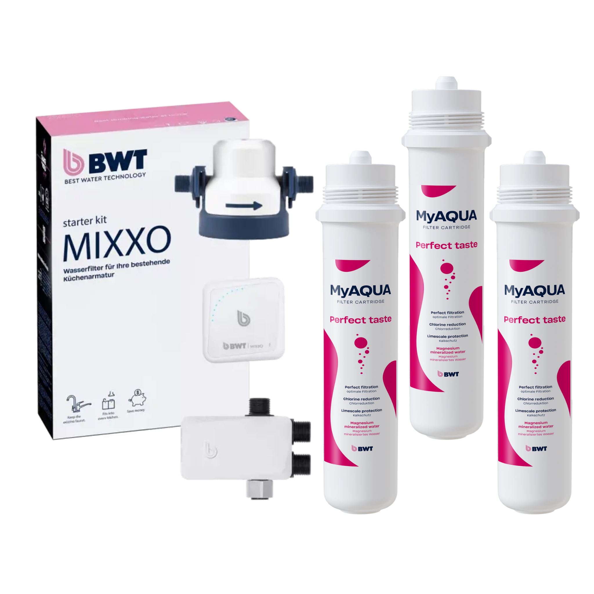 BWT MIXXO starter kit - MyAQUA Perfect Taste