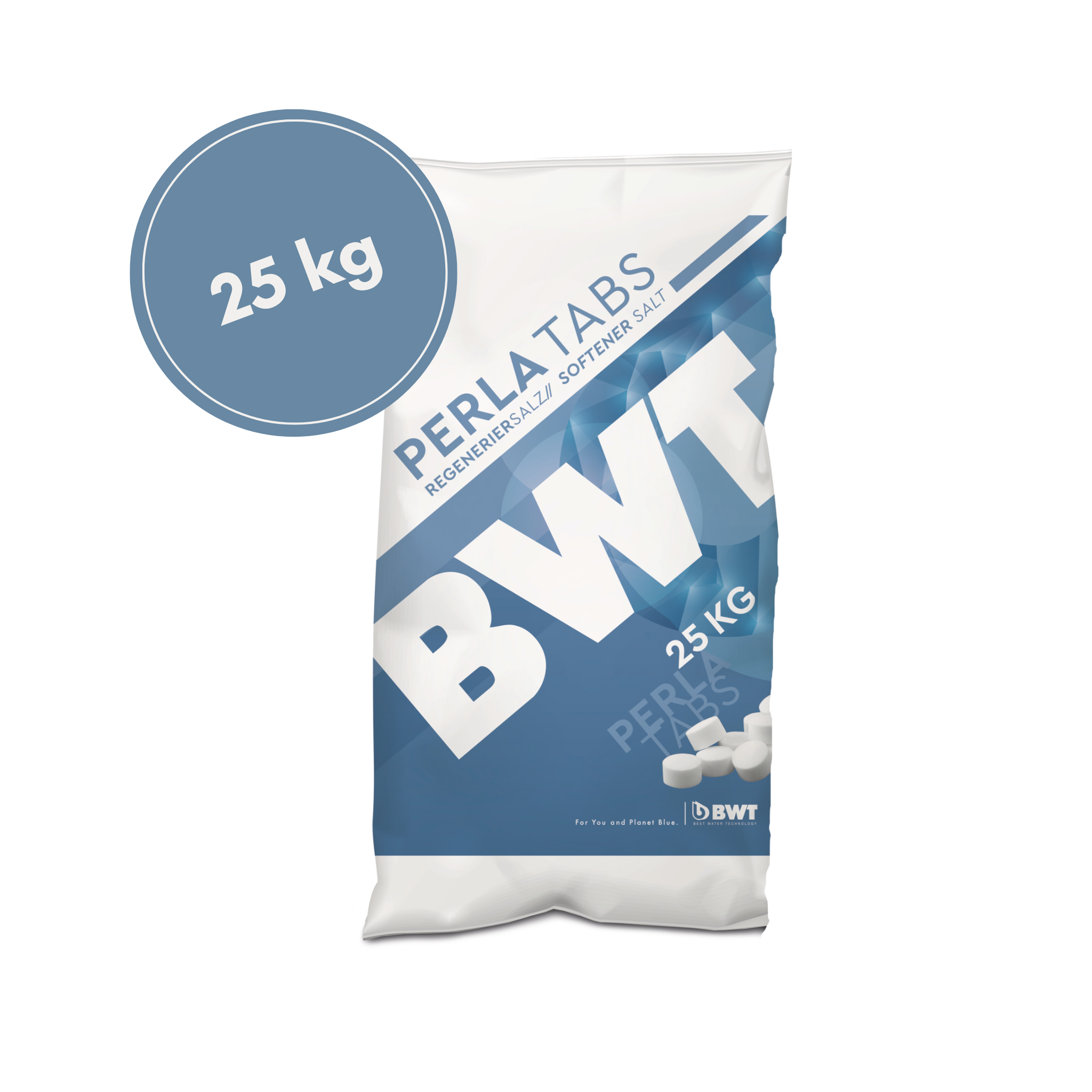 BWT Perla Tabs | Regeneration salt tabs 25kg 94239