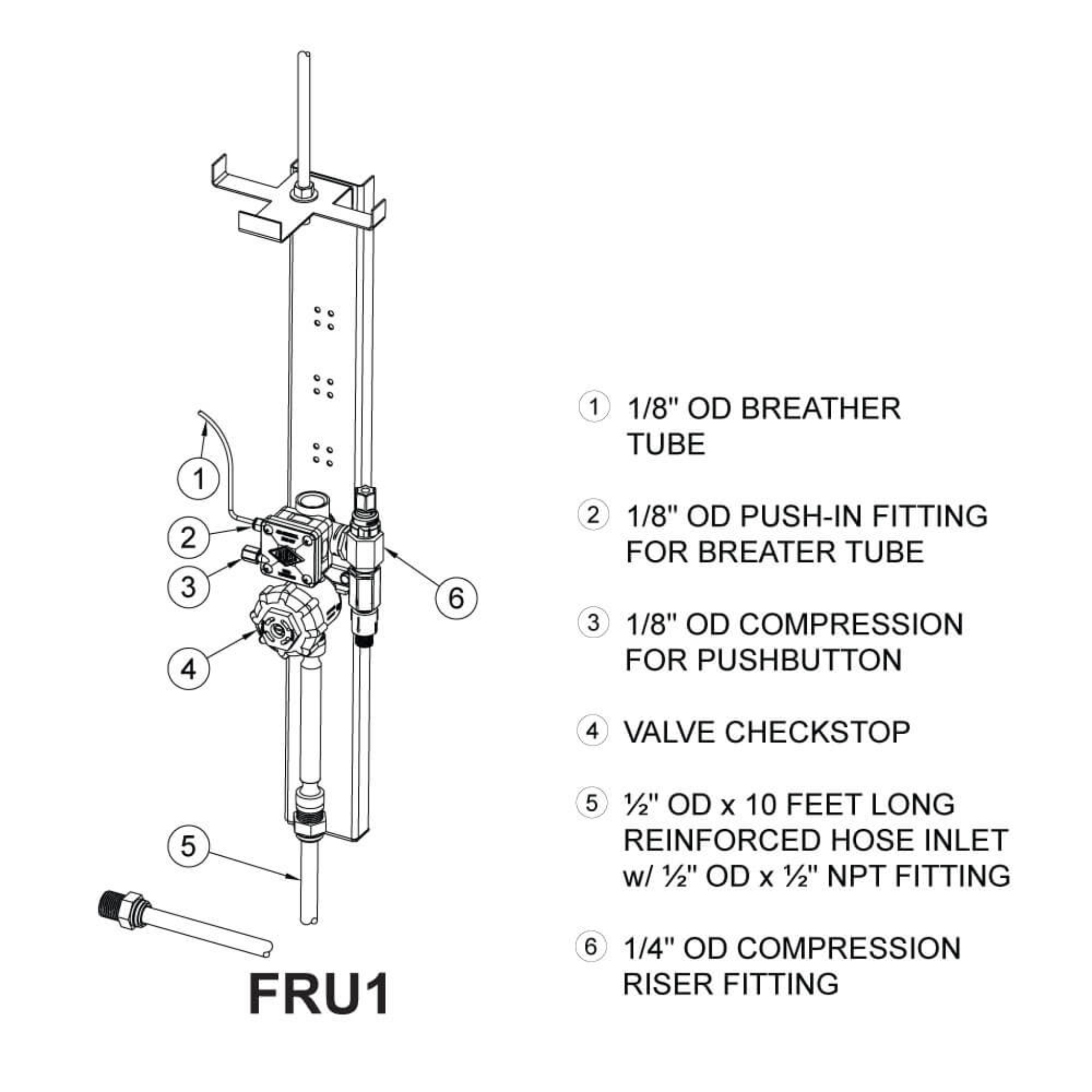 Below Ground, Freeze Resistant Valve FRU1