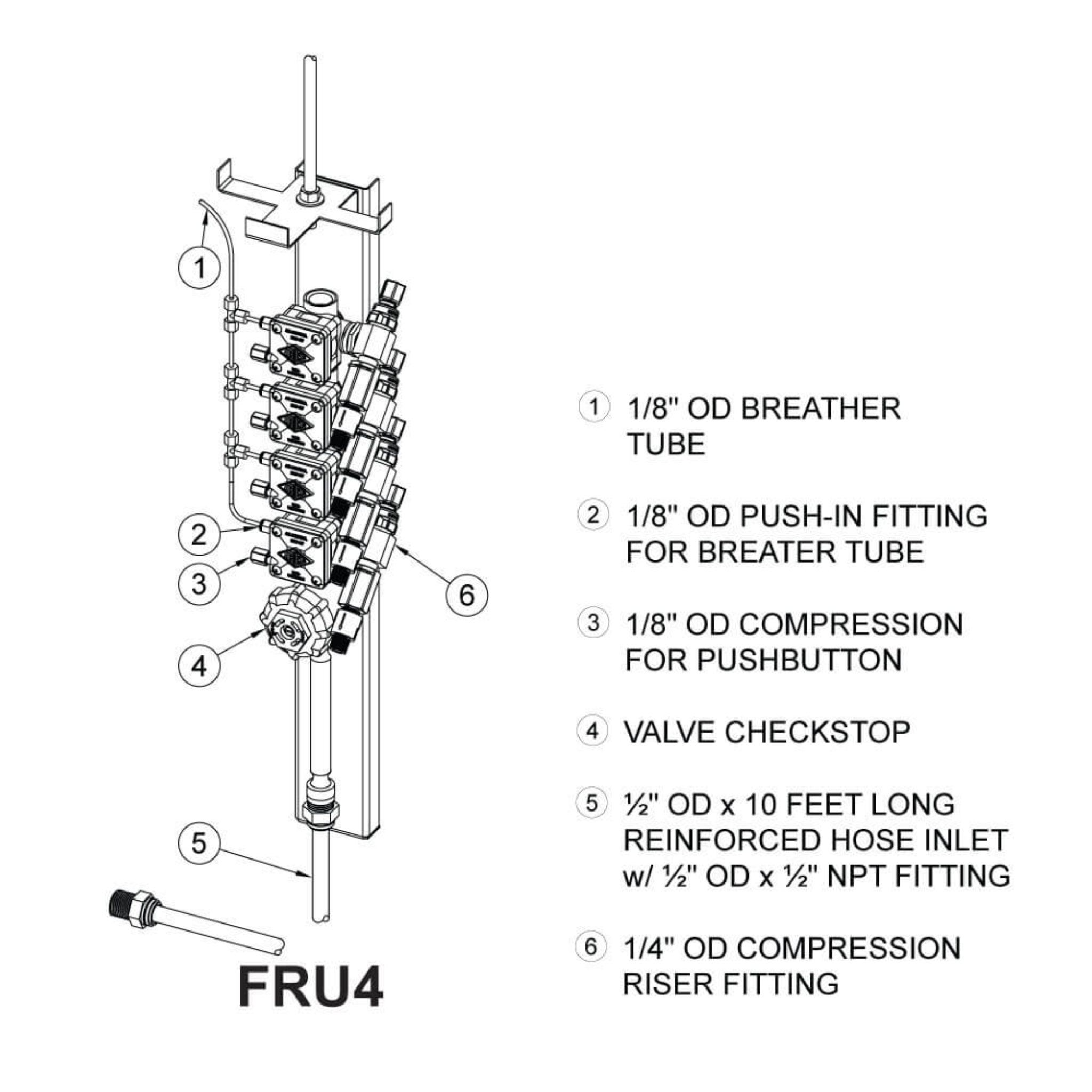 Below Ground, Freeze Resistant Valve FRU4