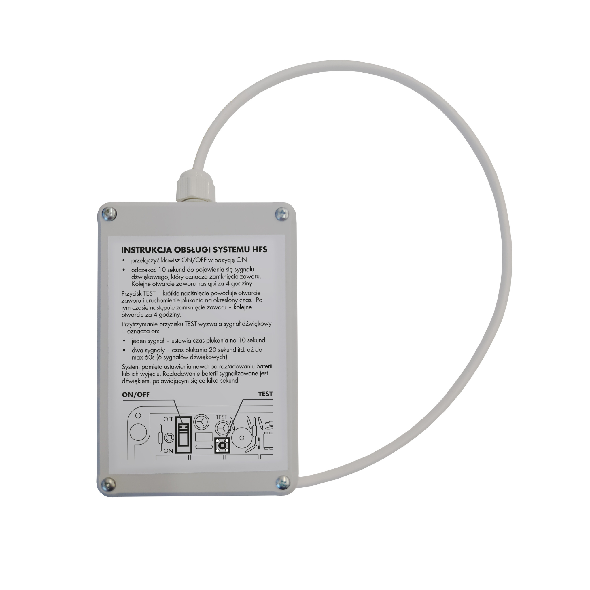 Murdock HFS | 196.960.370 | Hygienic flushing system for drinking fountains