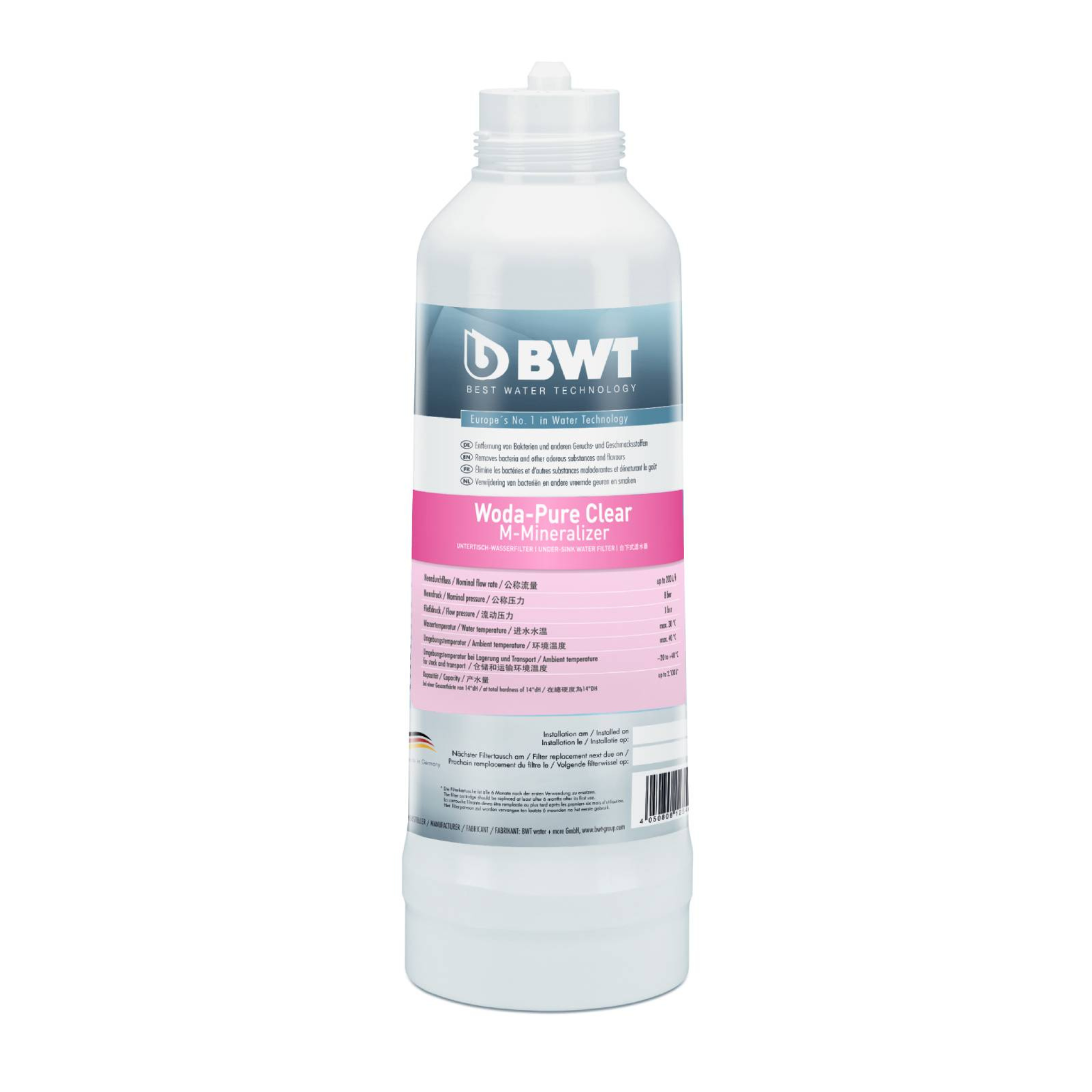 BWT Woda-Pure Clear Mineralizer | Adds Magnesium