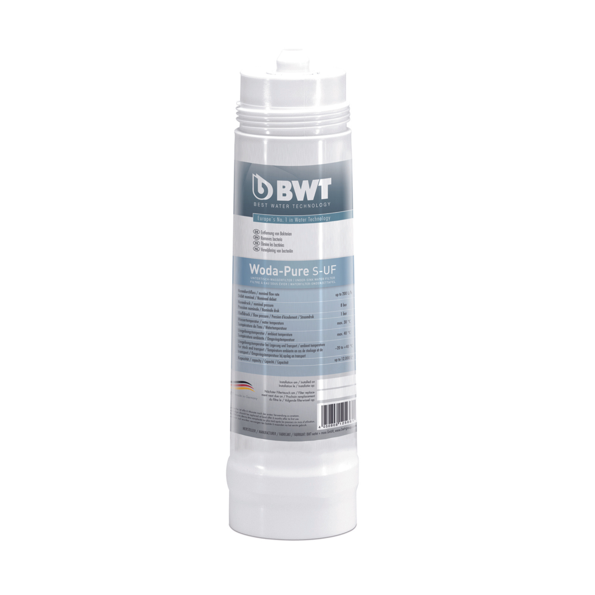 BWT Woda-Pure S-UF | Anti-Bacterial